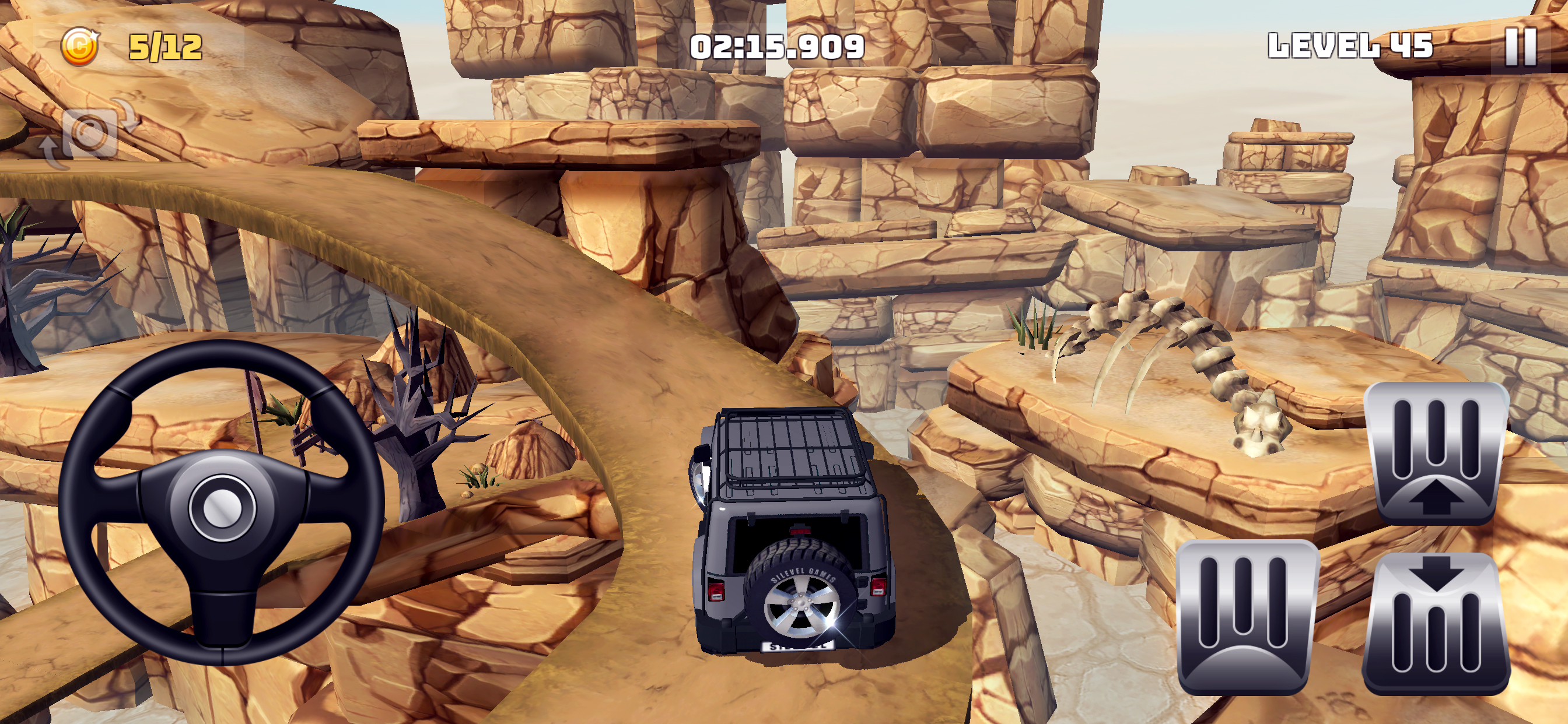 اسکرین شات 1 بازی Mountain Climb 4x4 : Car Drive