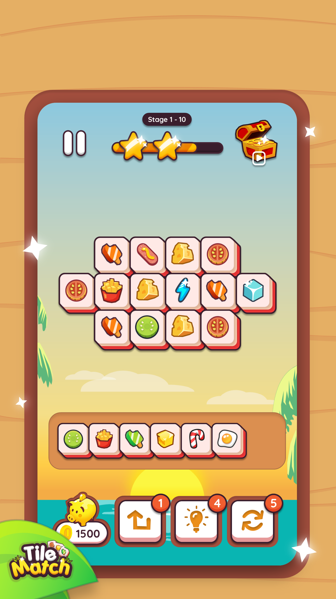 اسکرین شات 5 بازی Tile Match: پازل سه تایی