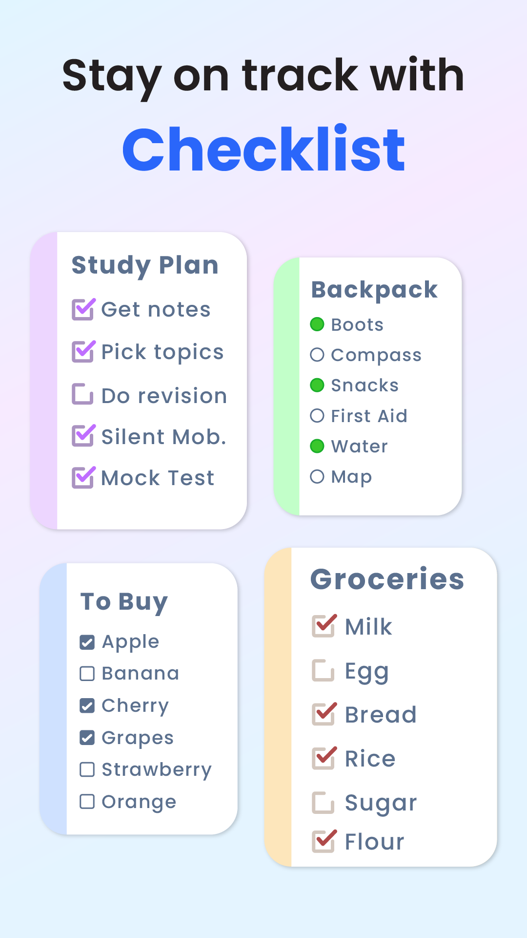 اسکرین شات 3 برنامه Notepad - Notes: Checklist App