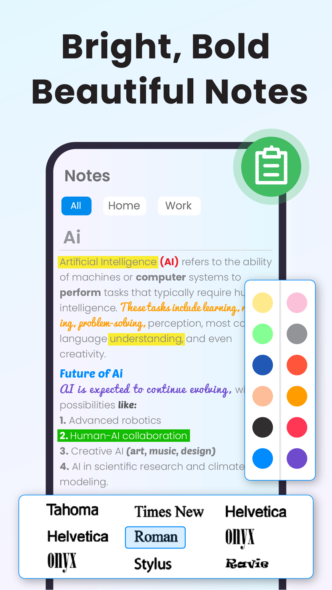 اسکرین شات 4 برنامه Notepad - Notes: Checklist App