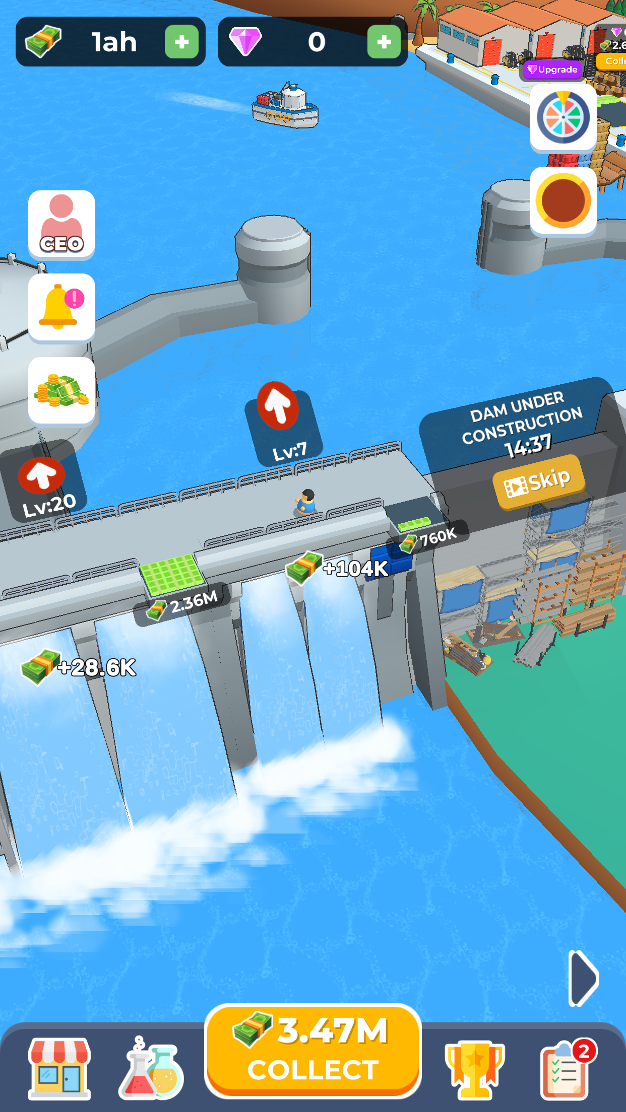 اسکرین شات 2 بازی Dam Builder