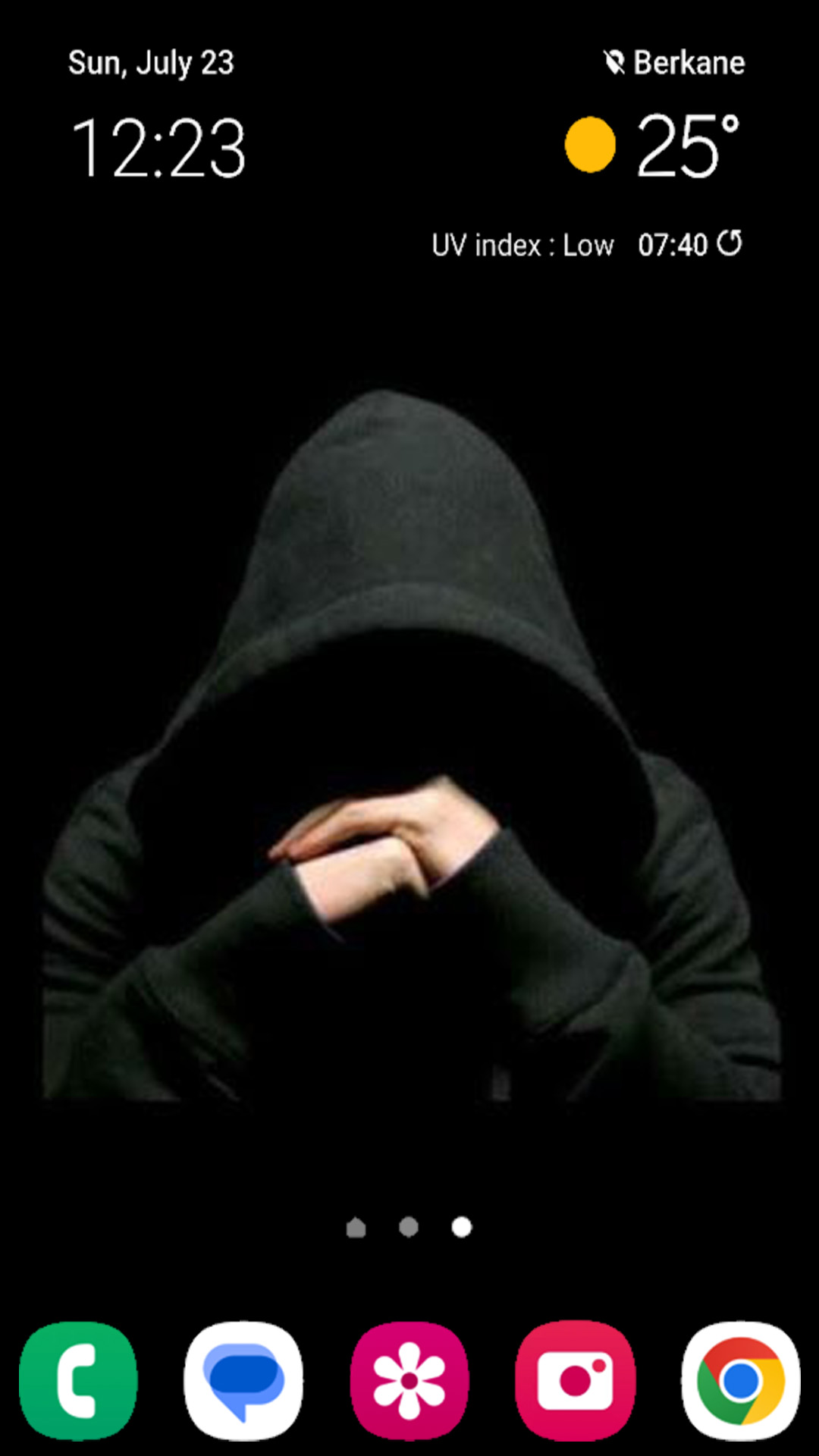 اسکرین شات 3 برنامه Dark Person Wallpaper