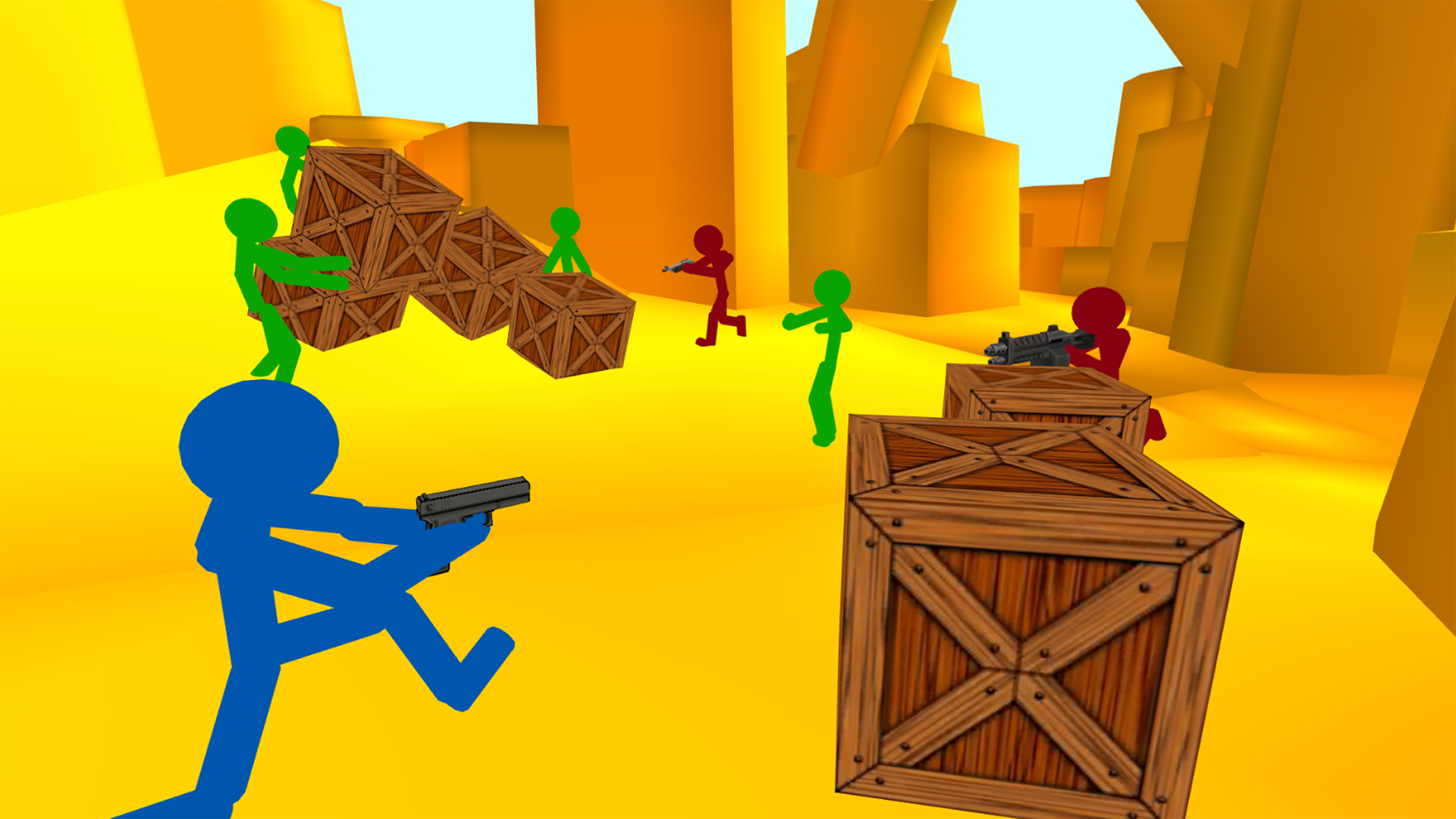 اسکرین شات 6 بازی Stickman Counter Zombie Strike