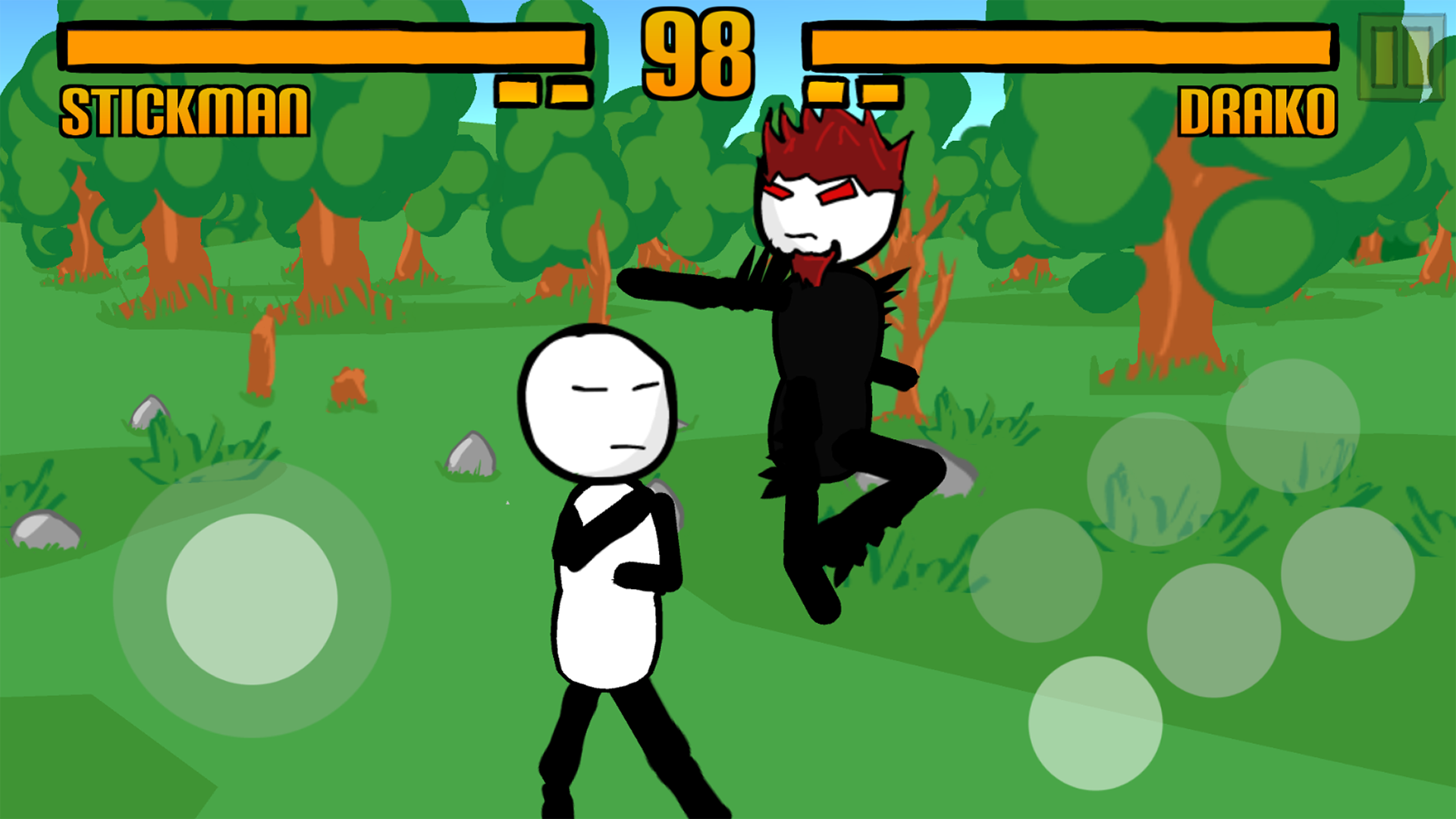 اسکرین شات 1 بازی Stickman Gun - Less Fighting