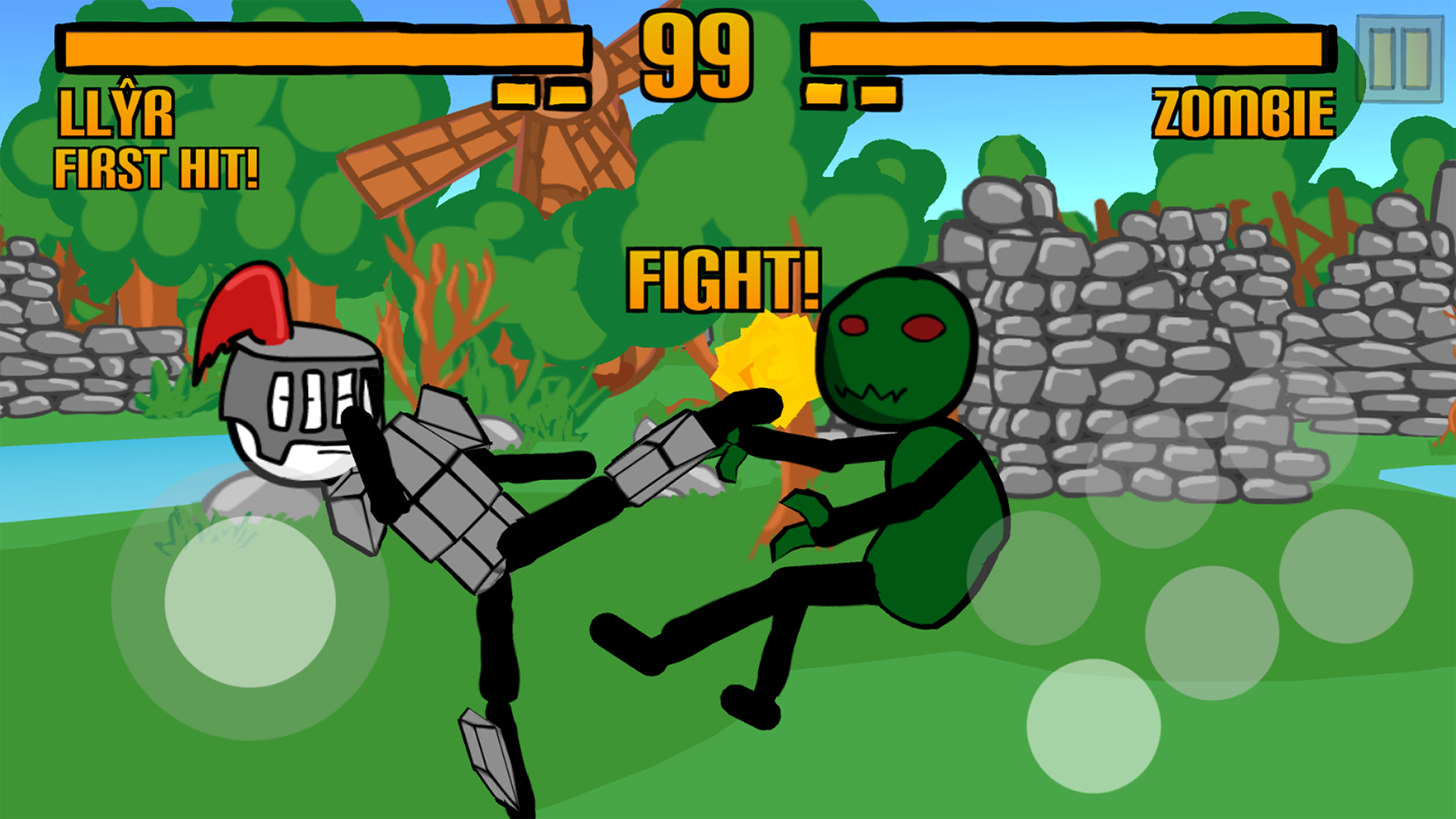 اسکرین شات 5 بازی Stickman Gun - Less Fighting