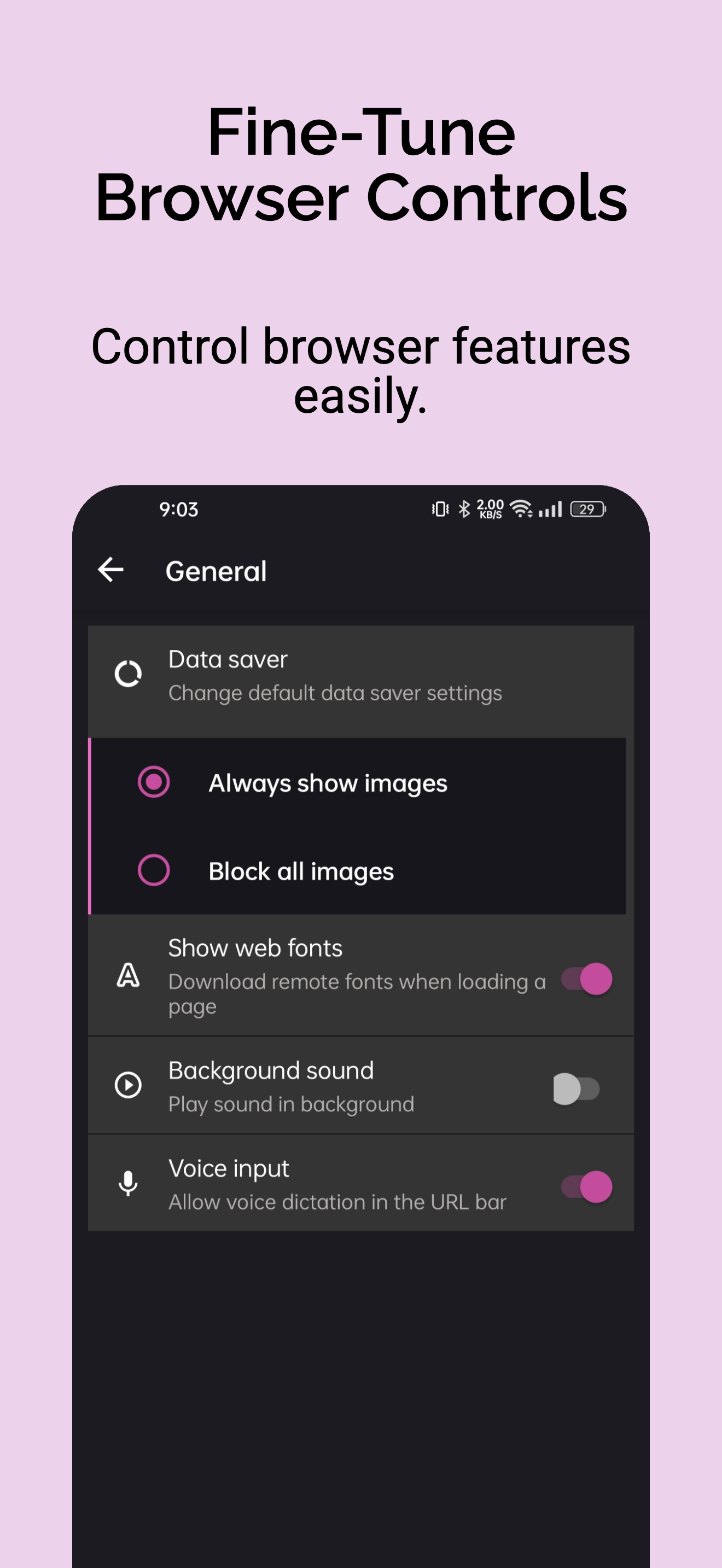 اسکرین شات 7 برنامه Dark Web Browser: Secure