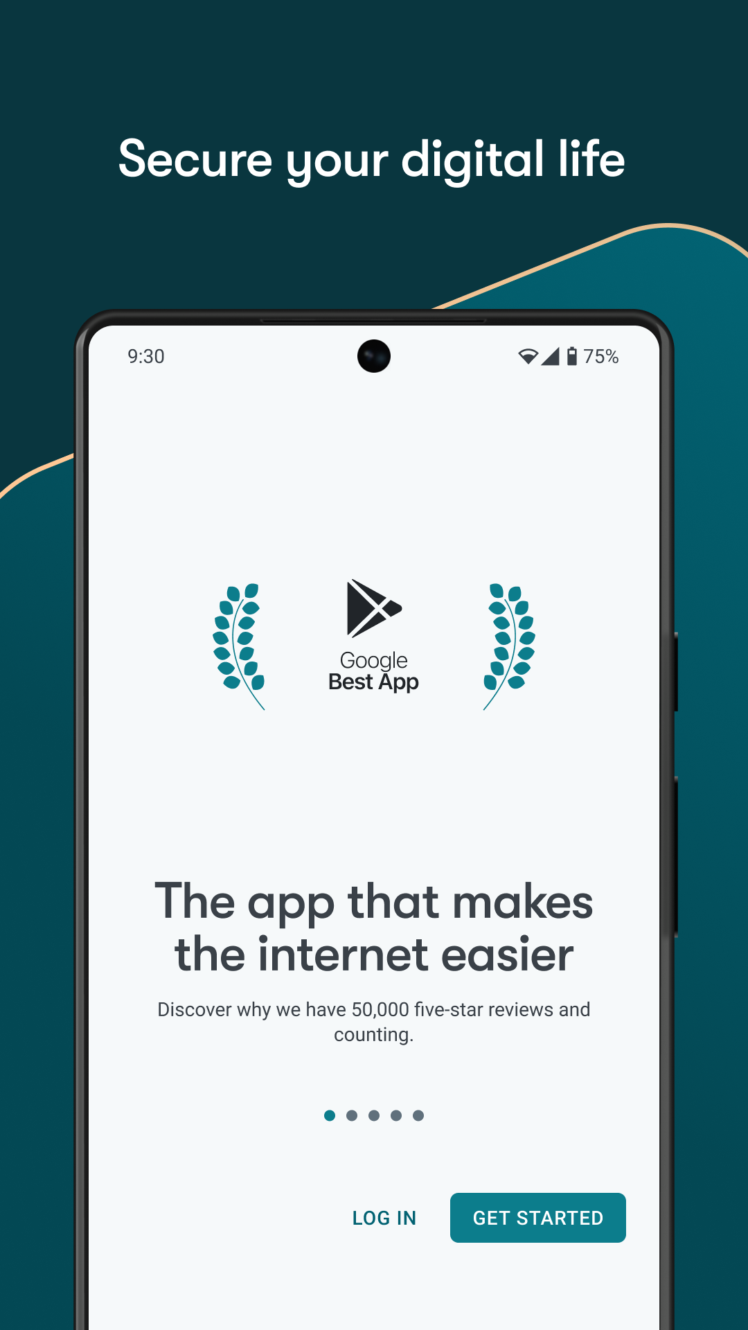 اسکرین شات 1 برنامه Dashlane Password Manager