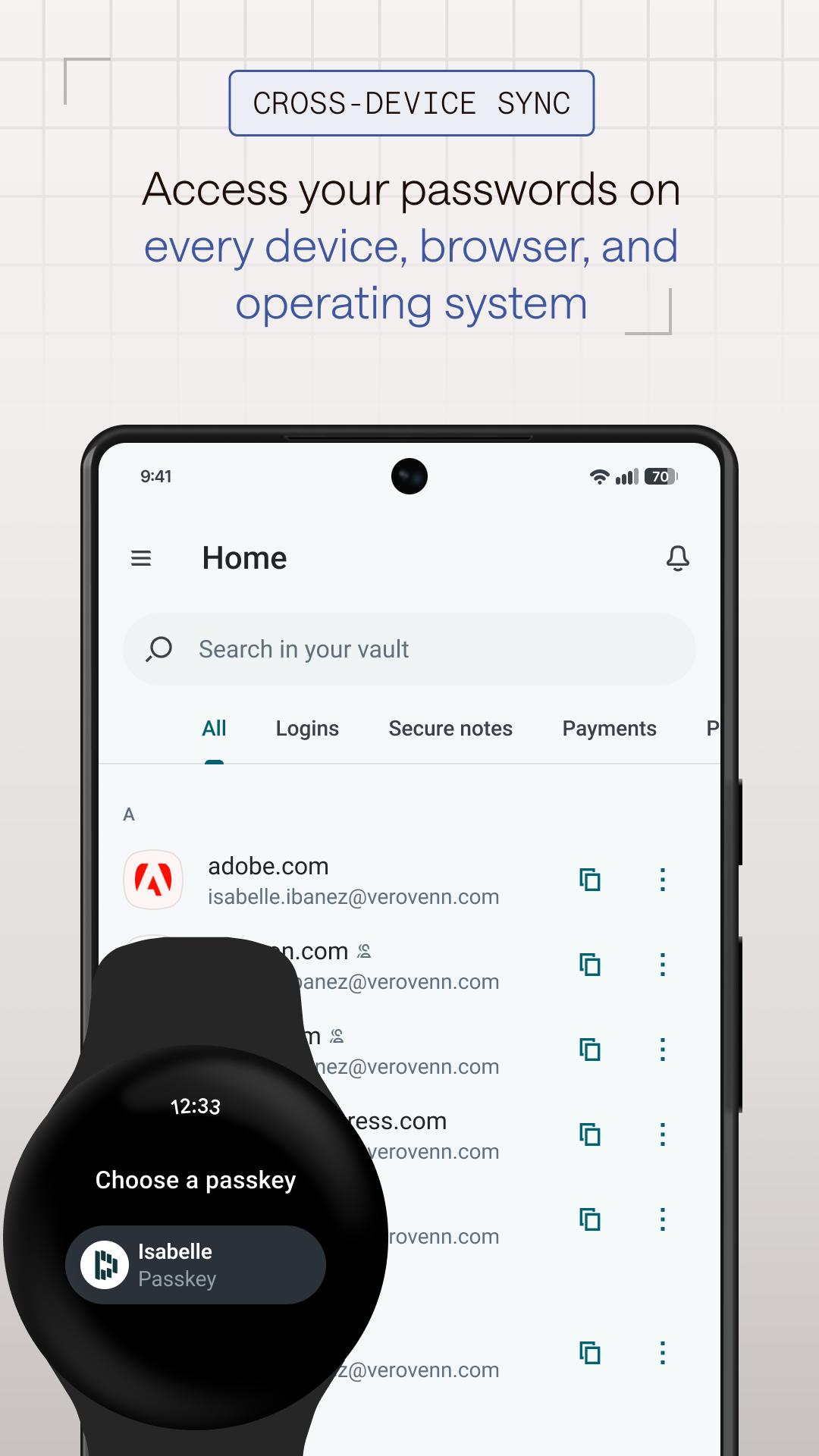 اسکرین شات 4 برنامه Dashlane Password Manager