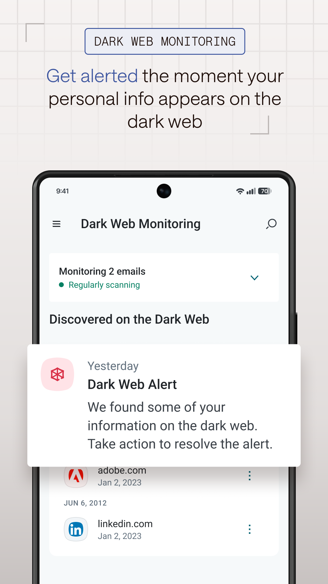اسکرین شات 3 برنامه Dashlane Password Manager