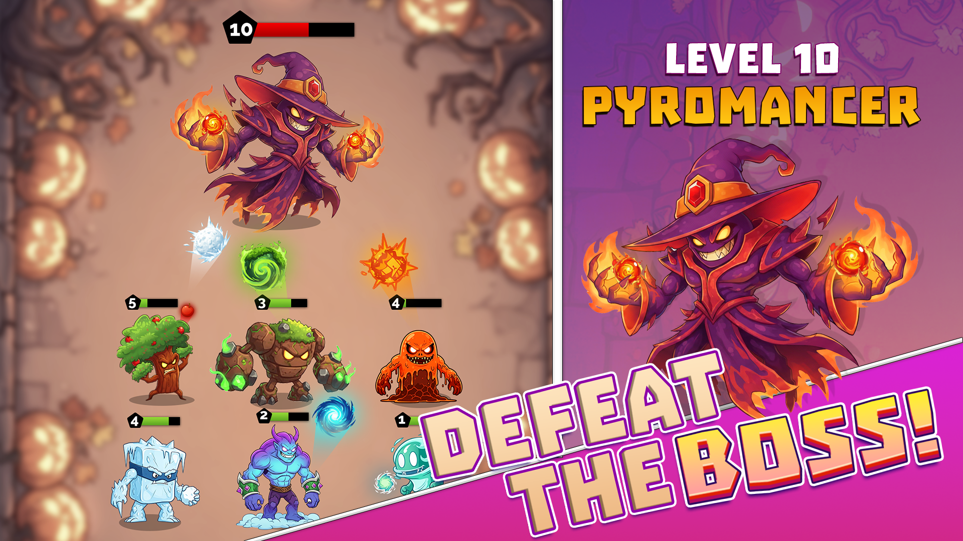 اسکرین شات 5 بازی Elemental Merge Monsters Game