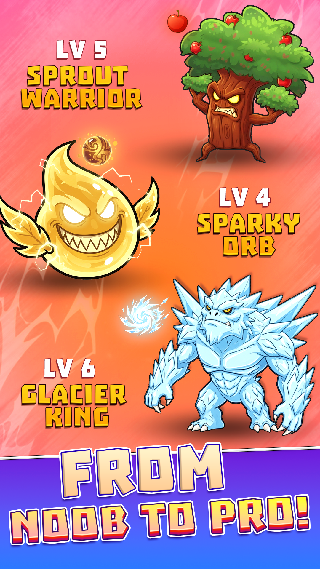 اسکرین شات 6 بازی Elemental Merge Monsters Game