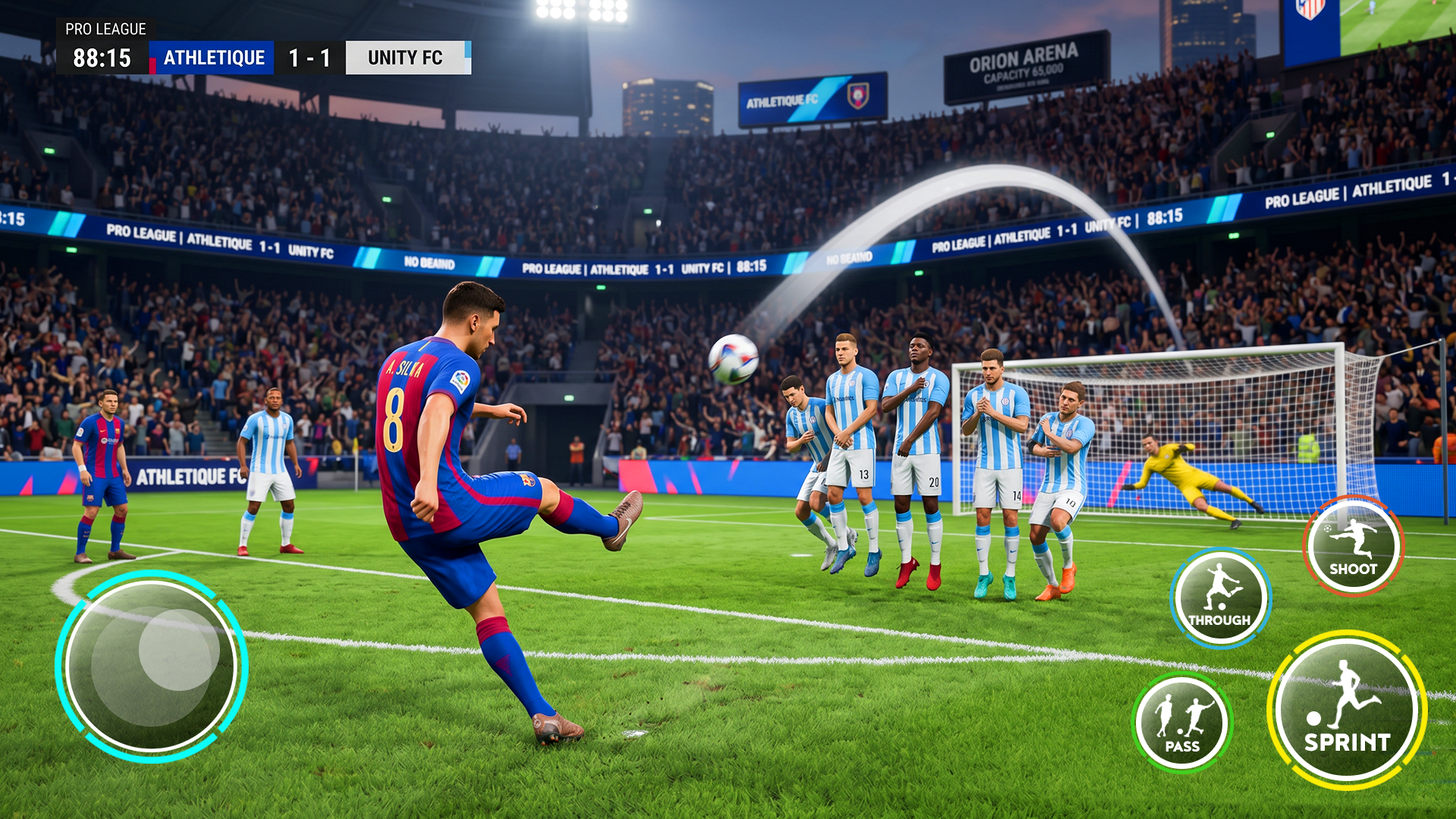 اسکرین شات 8 بازی Football Games 2026 Real Kick