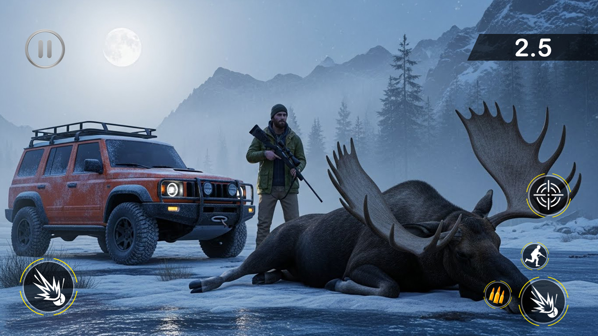 اسکرین شات 5 برنامه Deer Hunter Wild Hunting Games