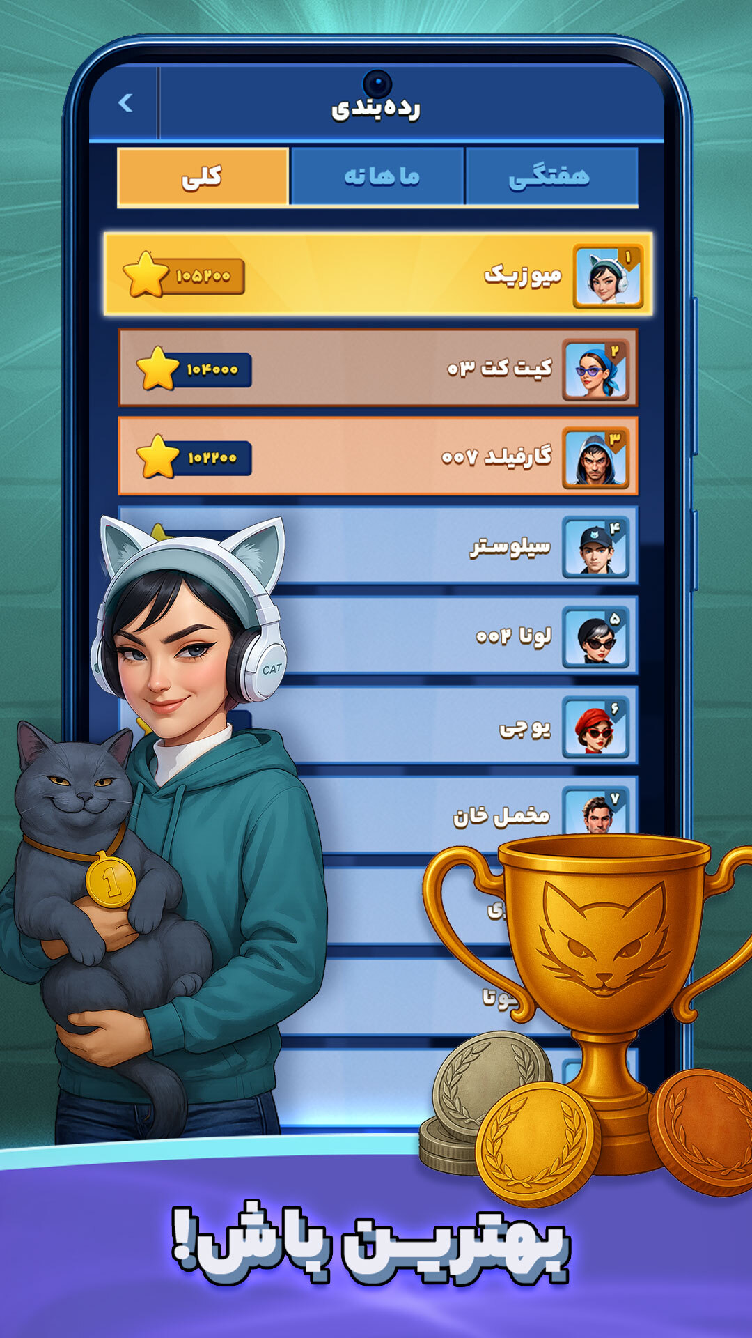 اسکرین شات 4 بازی ‏‏‏‏‏‏‏‏‏‏گربه‌های انفجاری (آنلاین)