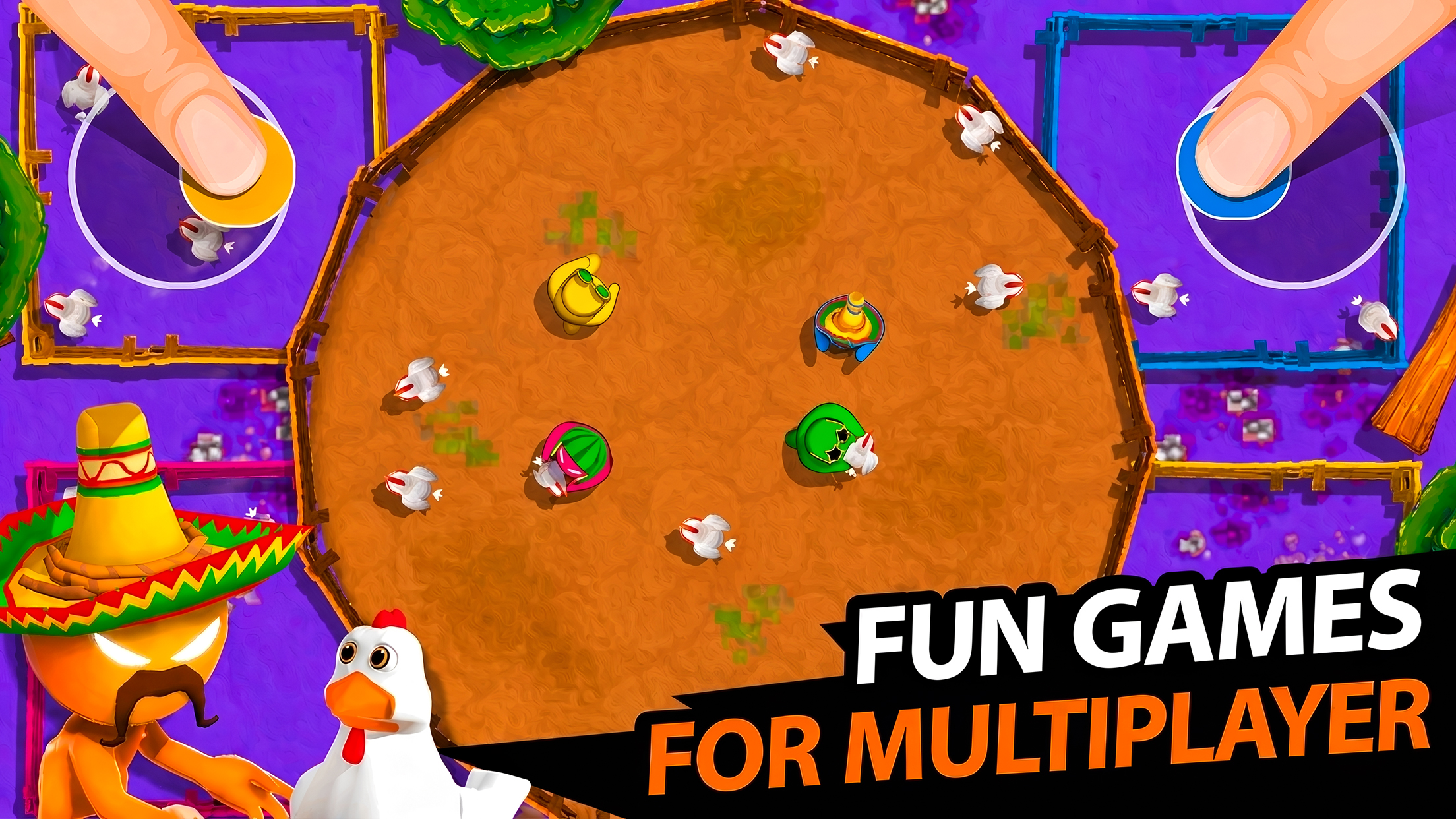 اسکرین شات 3 بازی Stickman Party 234 Games