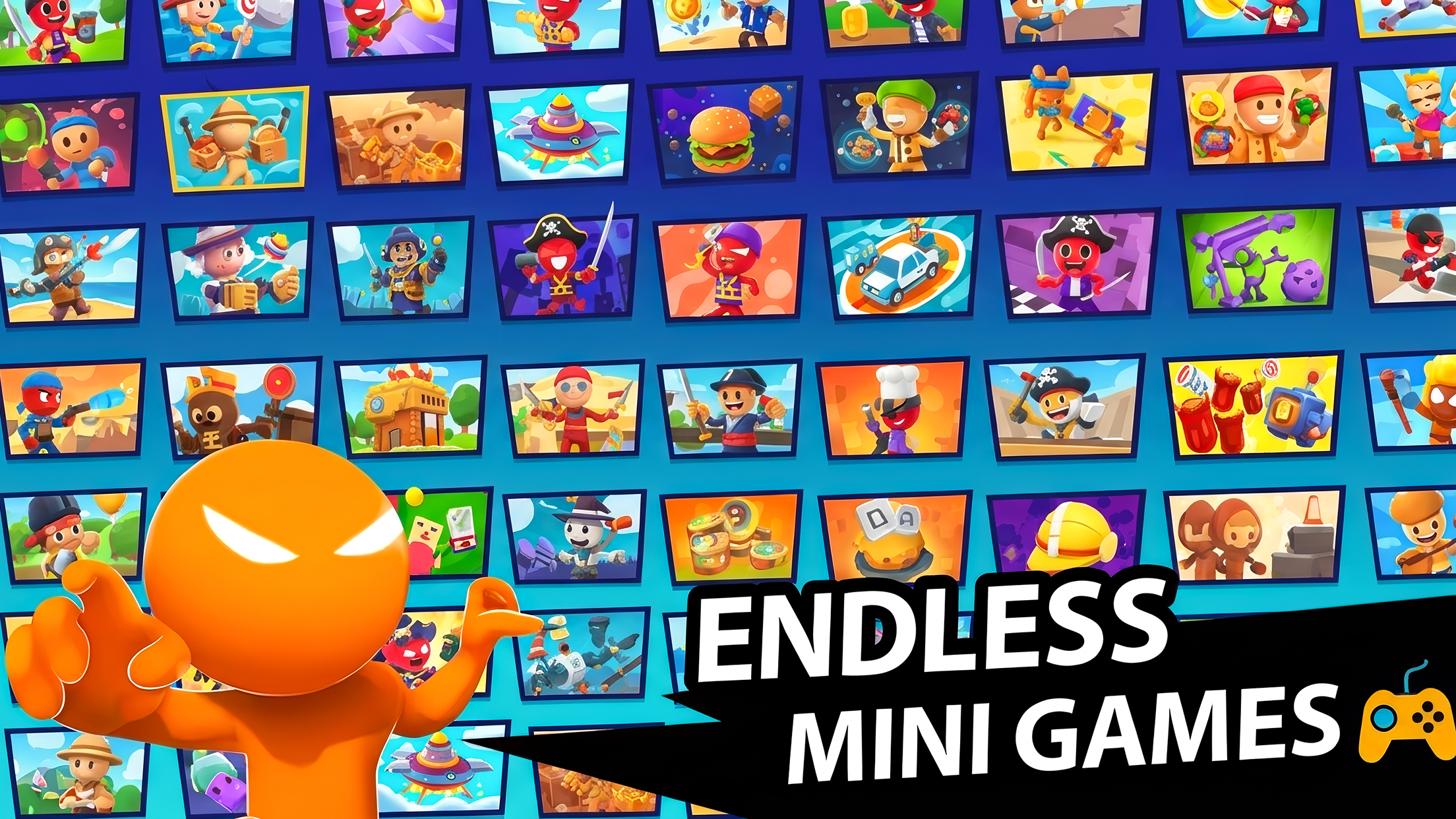 اسکرین شات 2 بازی Stickman Party 234 Games
