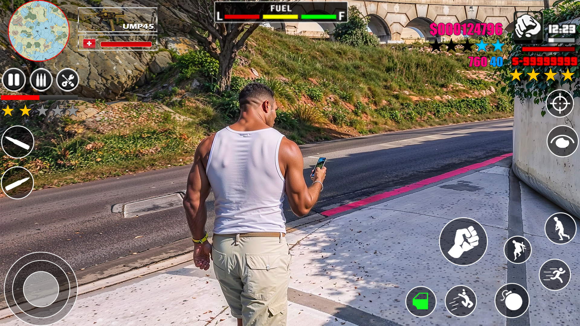 اسکرین شات 6 بازی Miami City Gangster Vegas Game