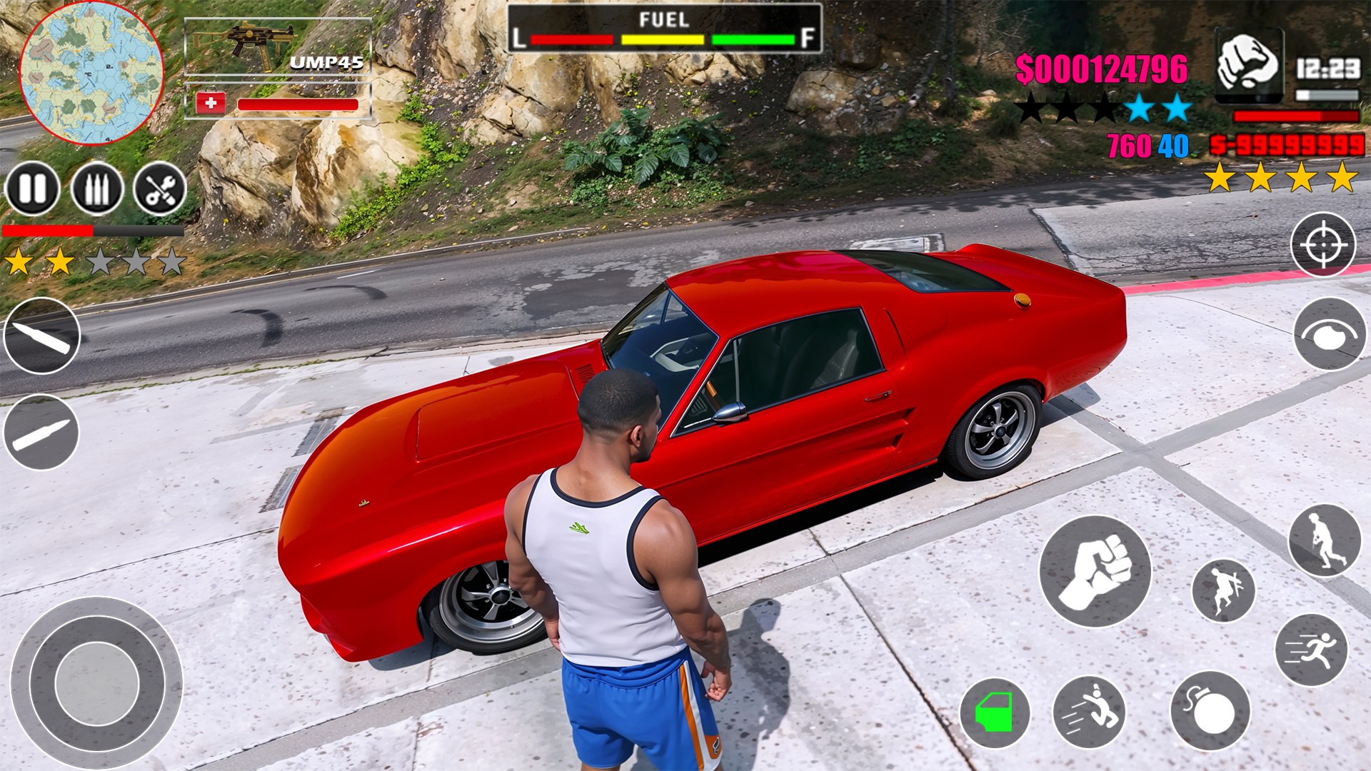 اسکرین شات 1 بازی Miami City Gangster Vegas Game