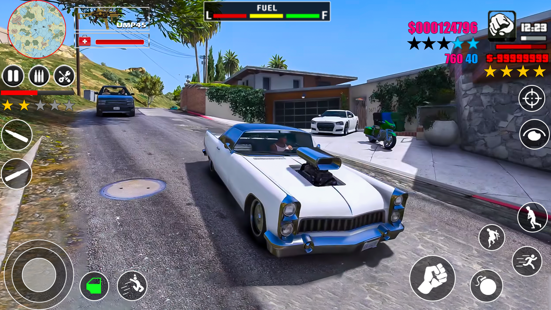 اسکرین شات 4 بازی Miami City Gangster Vegas Game