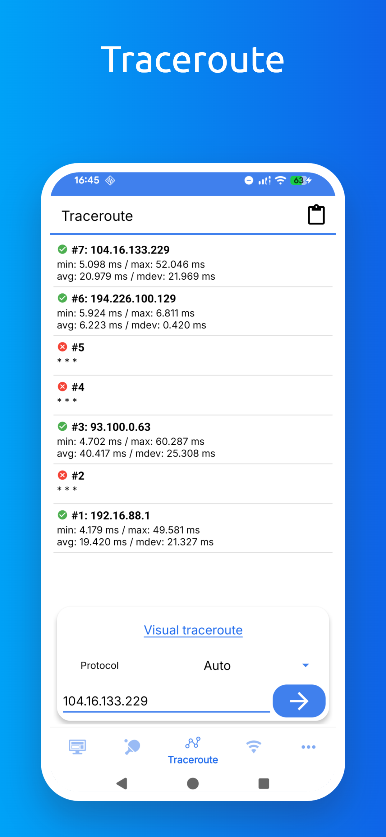 اسکرین شات 5 برنامه WiFi Tools & Analyzer