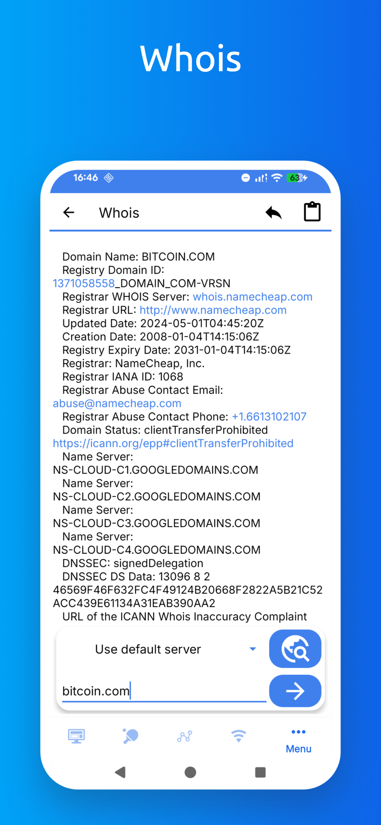 اسکرین شات 7 برنامه WiFi Tools & Analyzer