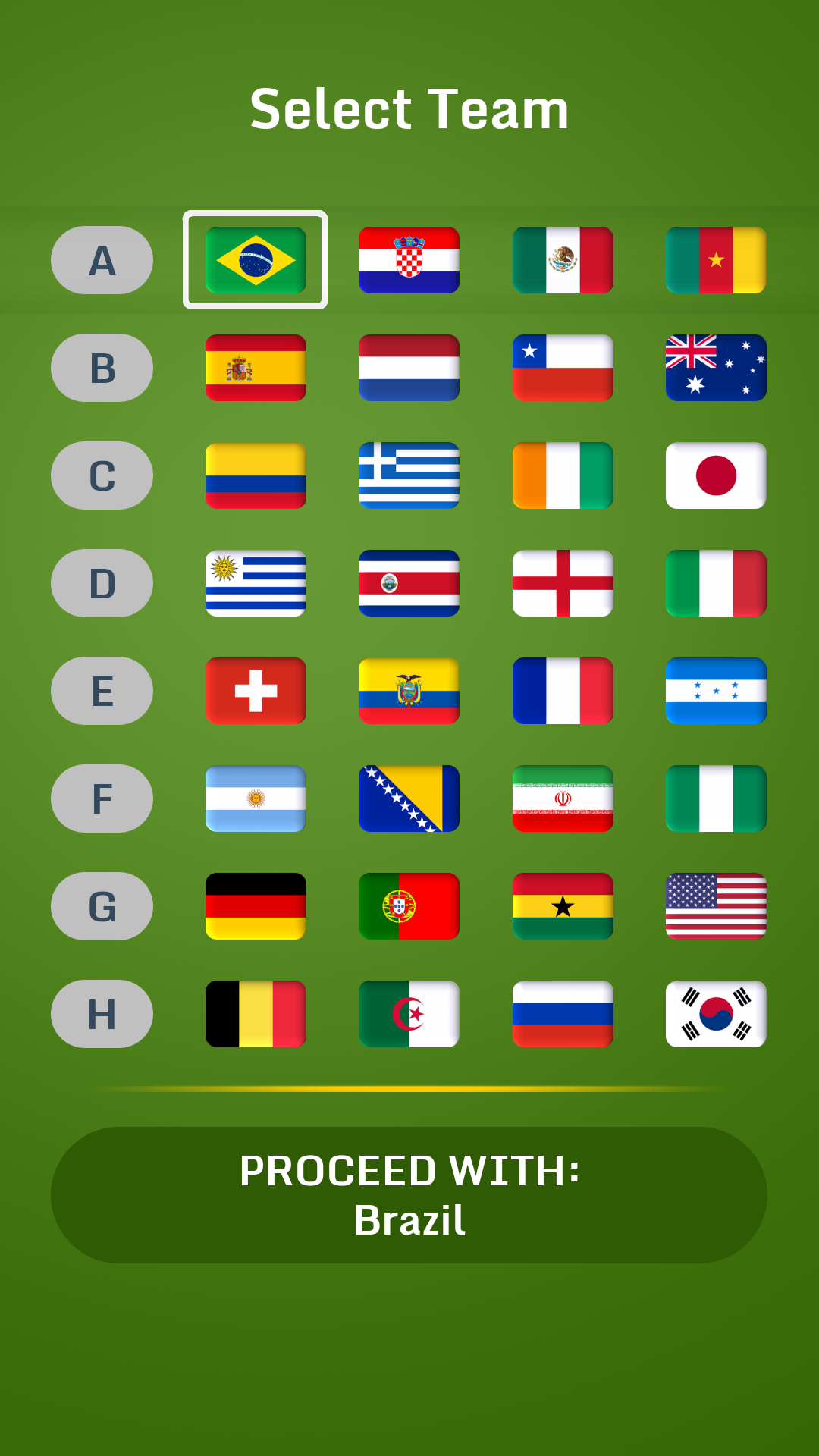 اسکرین شات 1 بازی Penalty World Championship '14