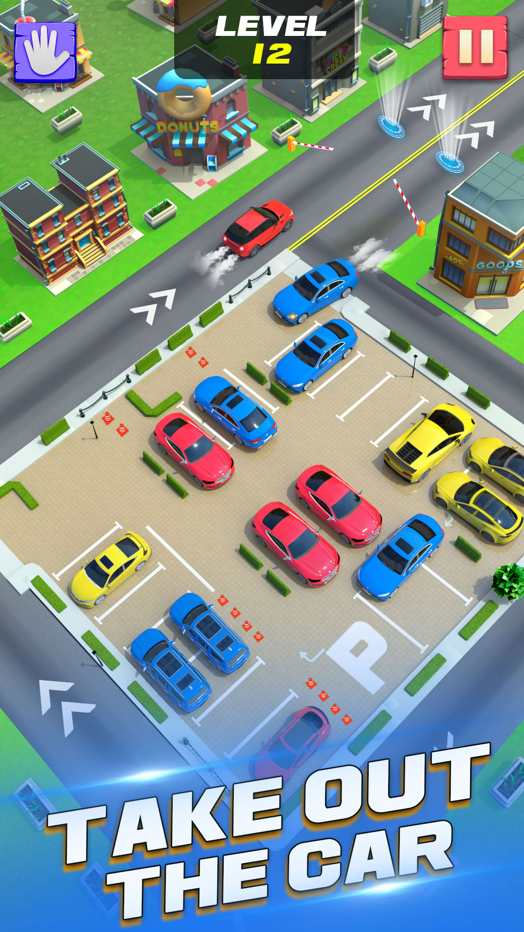 اسکرین شات 1 بازی Car Jam: Parking Escape Master