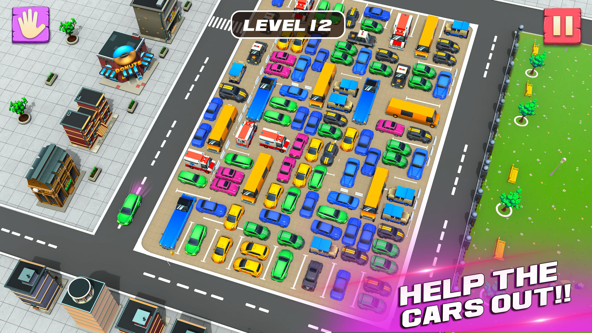 اسکرین شات 7 بازی Car Jam: Parking Escape Master