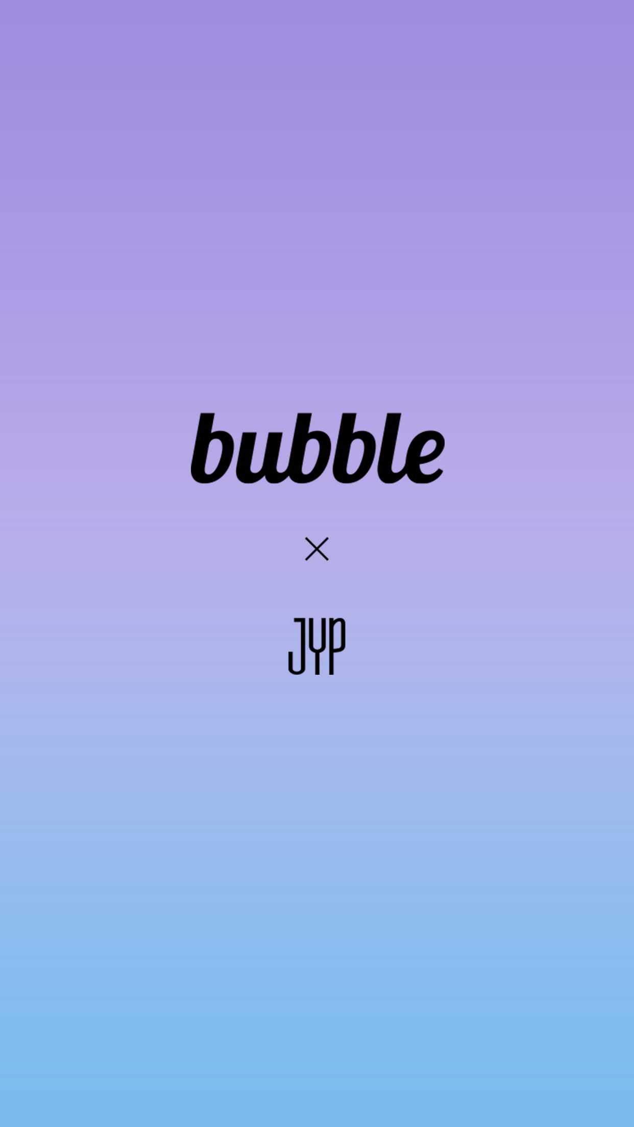 اسکرین شات 1 برنامه bubble for JYPnation
