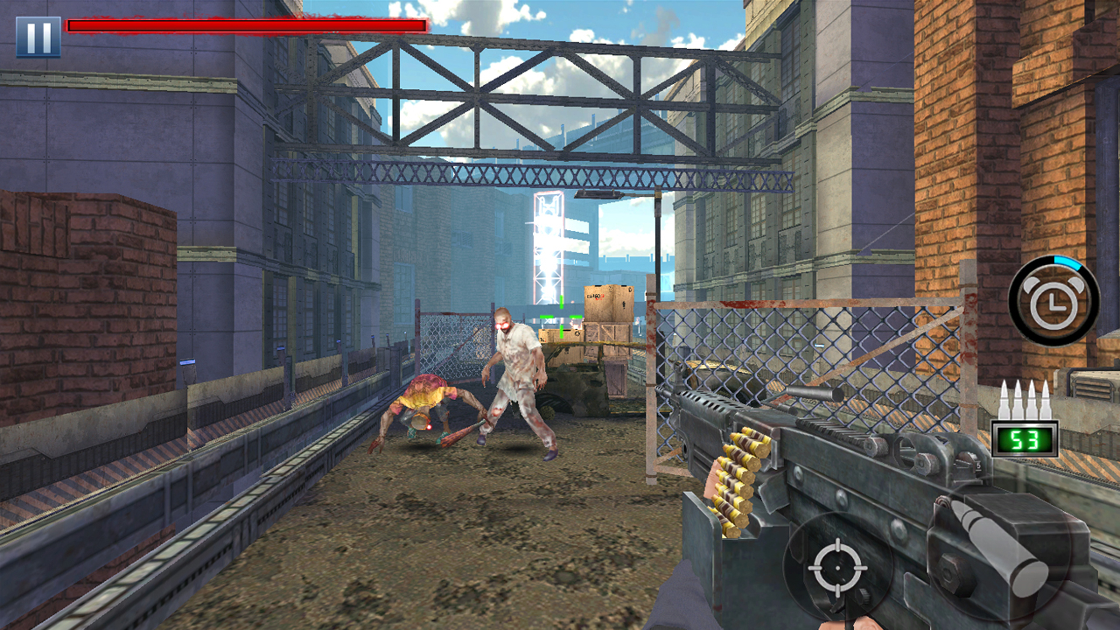اسکرین شات 6 بازی Zombie City : Shooting Game