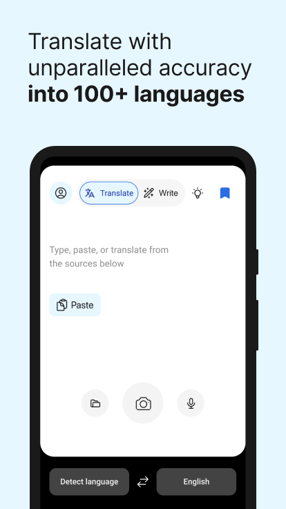 اسکرین شات 2 برنامه DeepL Translate
