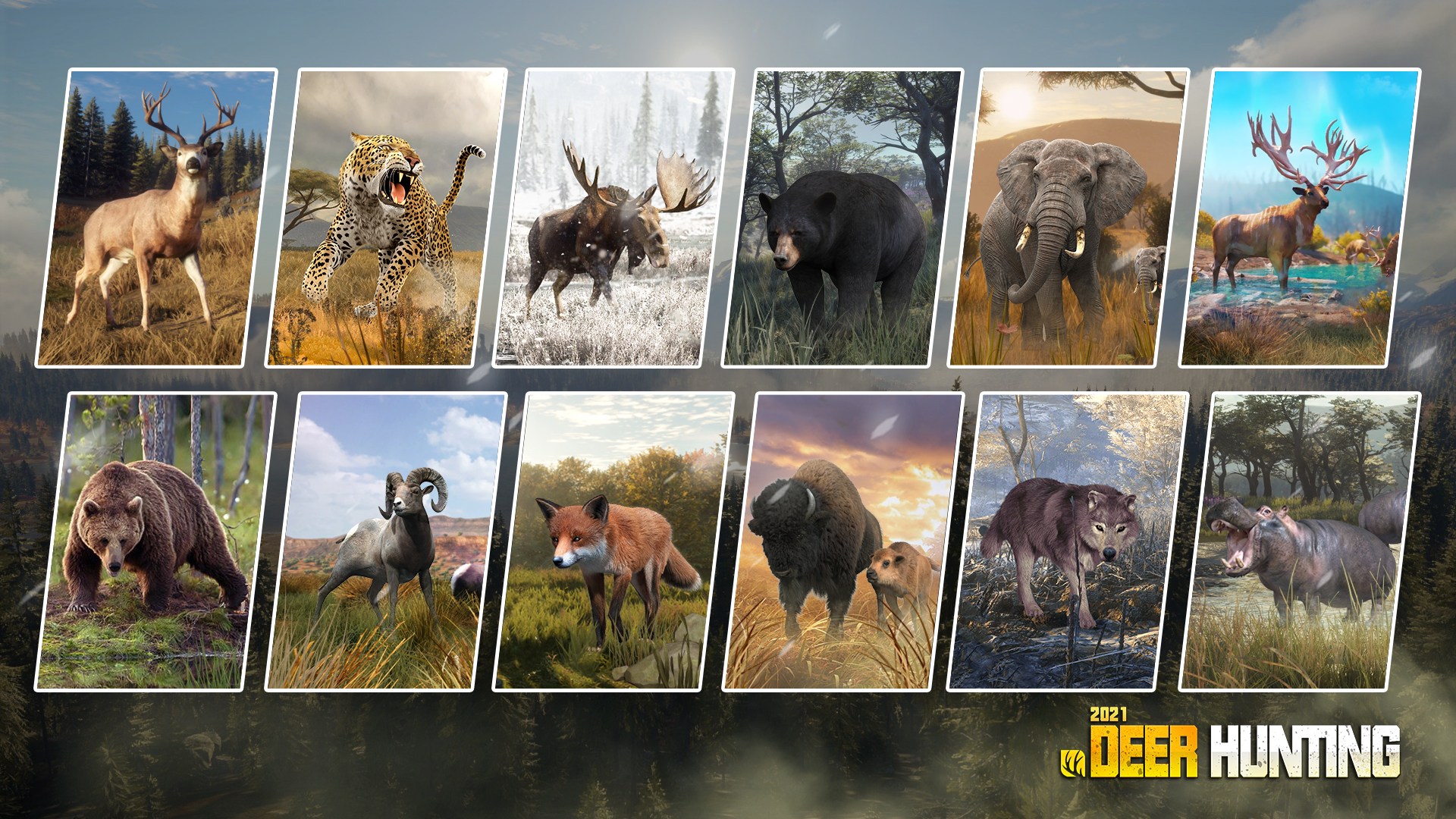 اسکرین شات 2 بازی Deer Hunting: 3D shooting game