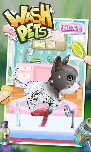 اسکرین شات 1 بازی Wash Pets - kids games