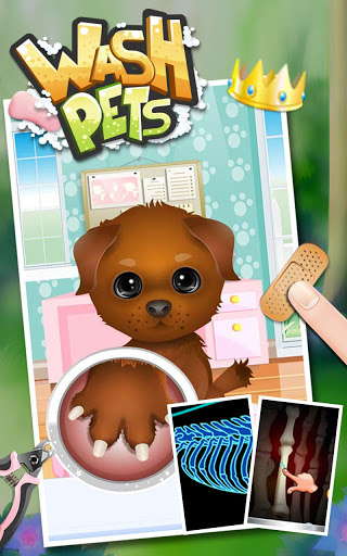 اسکرین شات 6 بازی Wash Pets - kids games