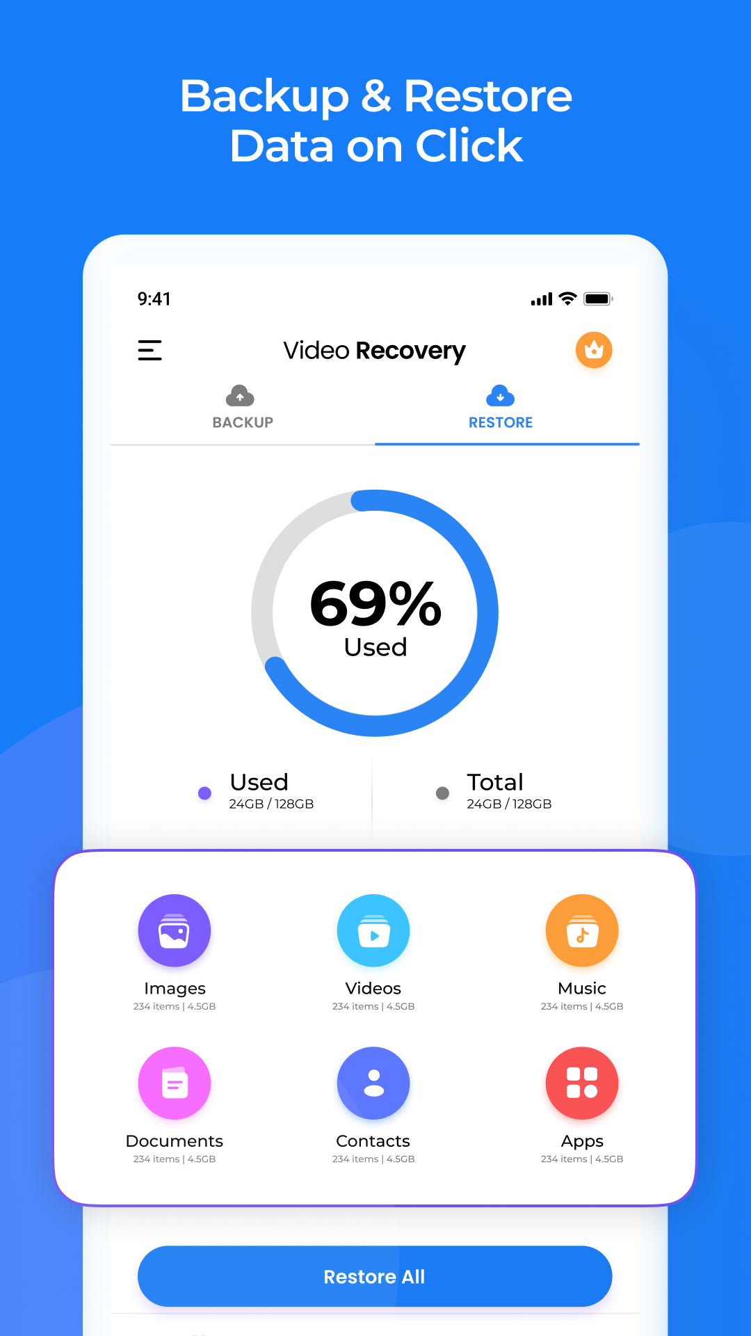 اسکرین شات 3 برنامه Photo Recovery : Data Recovery