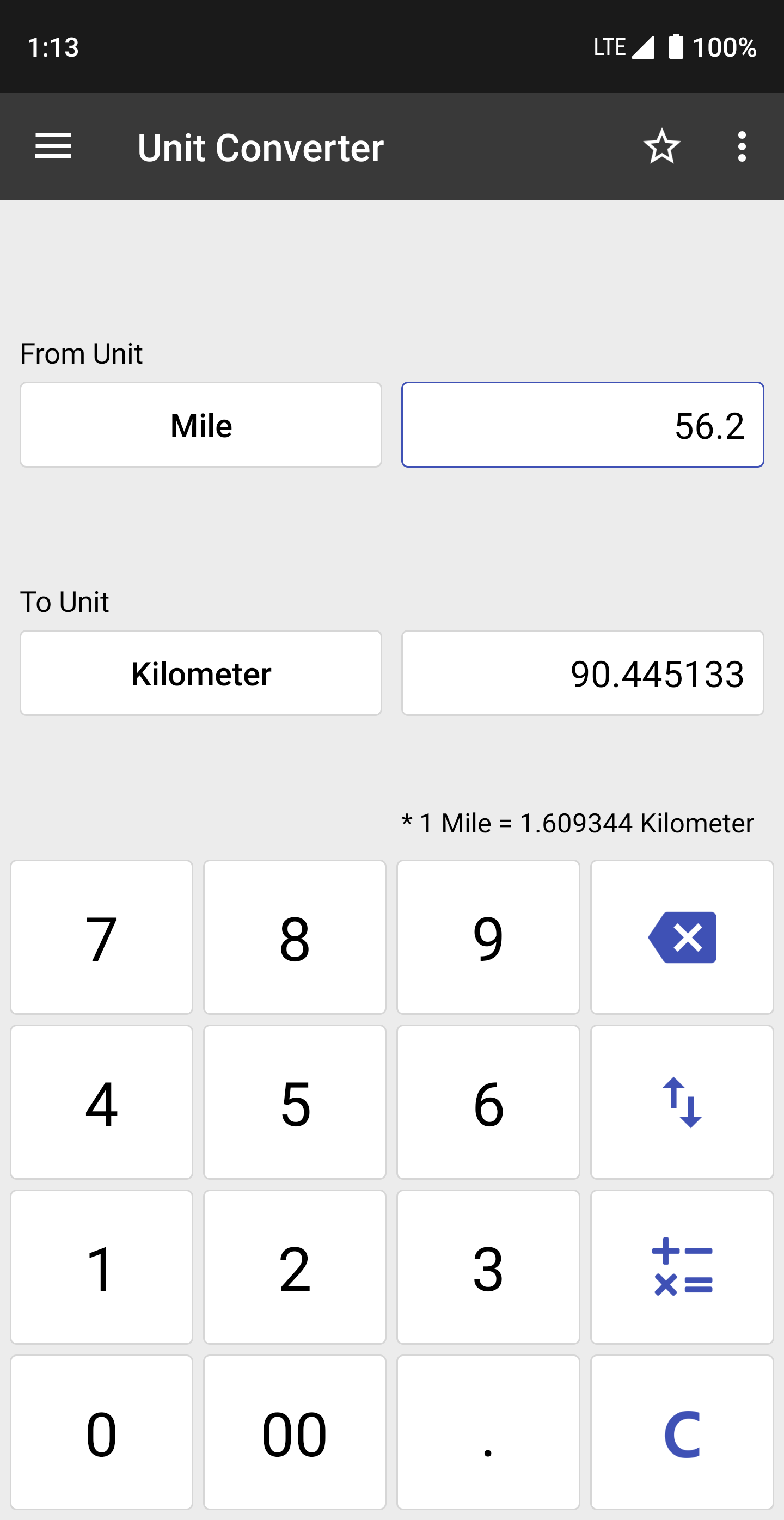 اسکرین شات 4 برنامه ClevCalc - Calculator