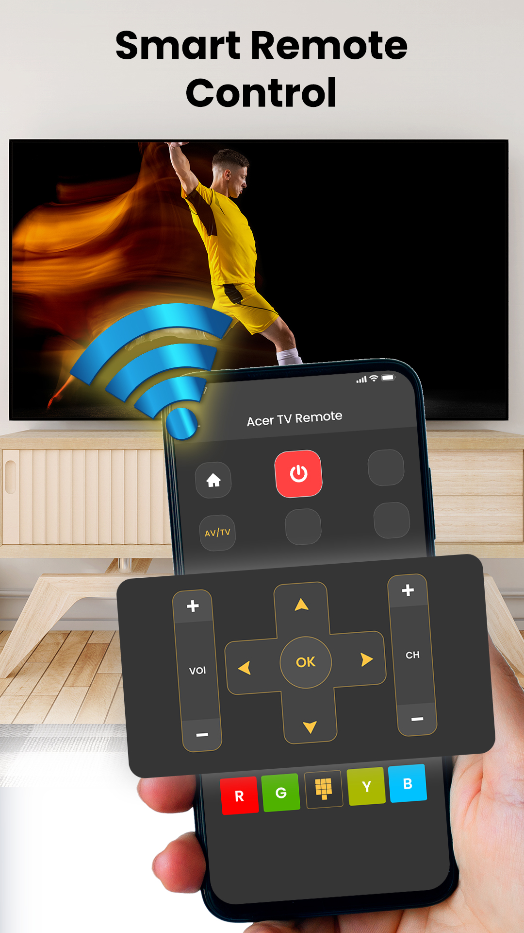 اسکرین شات 1 برنامه Universal Remote For TV