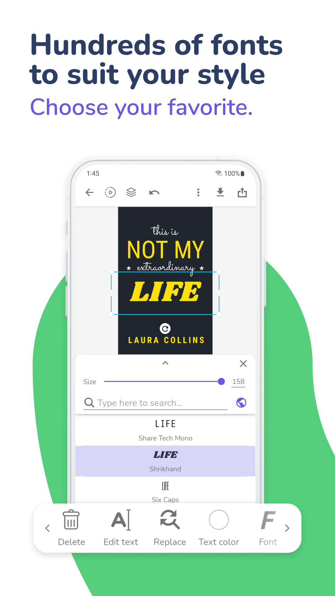 اسکرین شات 6 برنامه Book Cover Maker for Wattpad