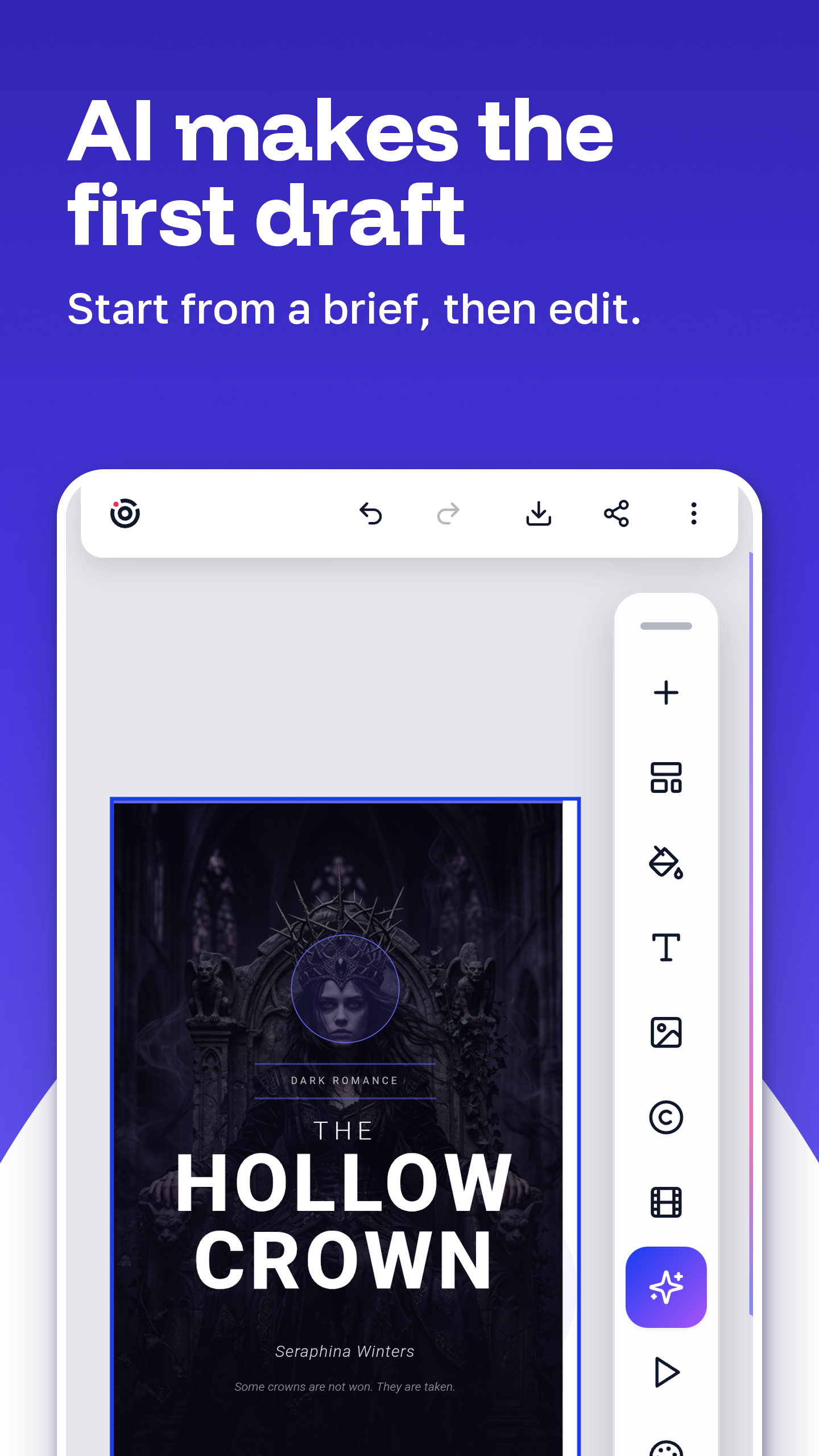 اسکرین شات 5 برنامه Book Cover Maker for Wattpad