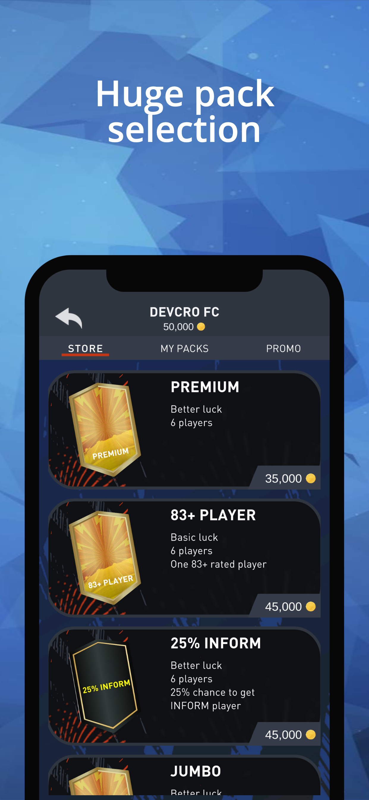 اسکرین شات 3 بازی DEVCRO 21 - Draft, Packs!