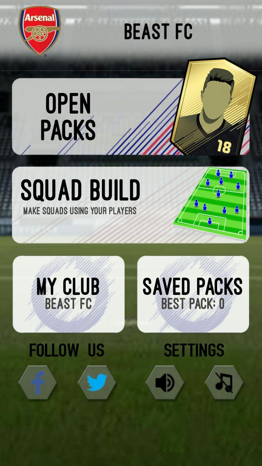 اسکرین شات 1 بازی FUT 18 Pack Opener by DevCro