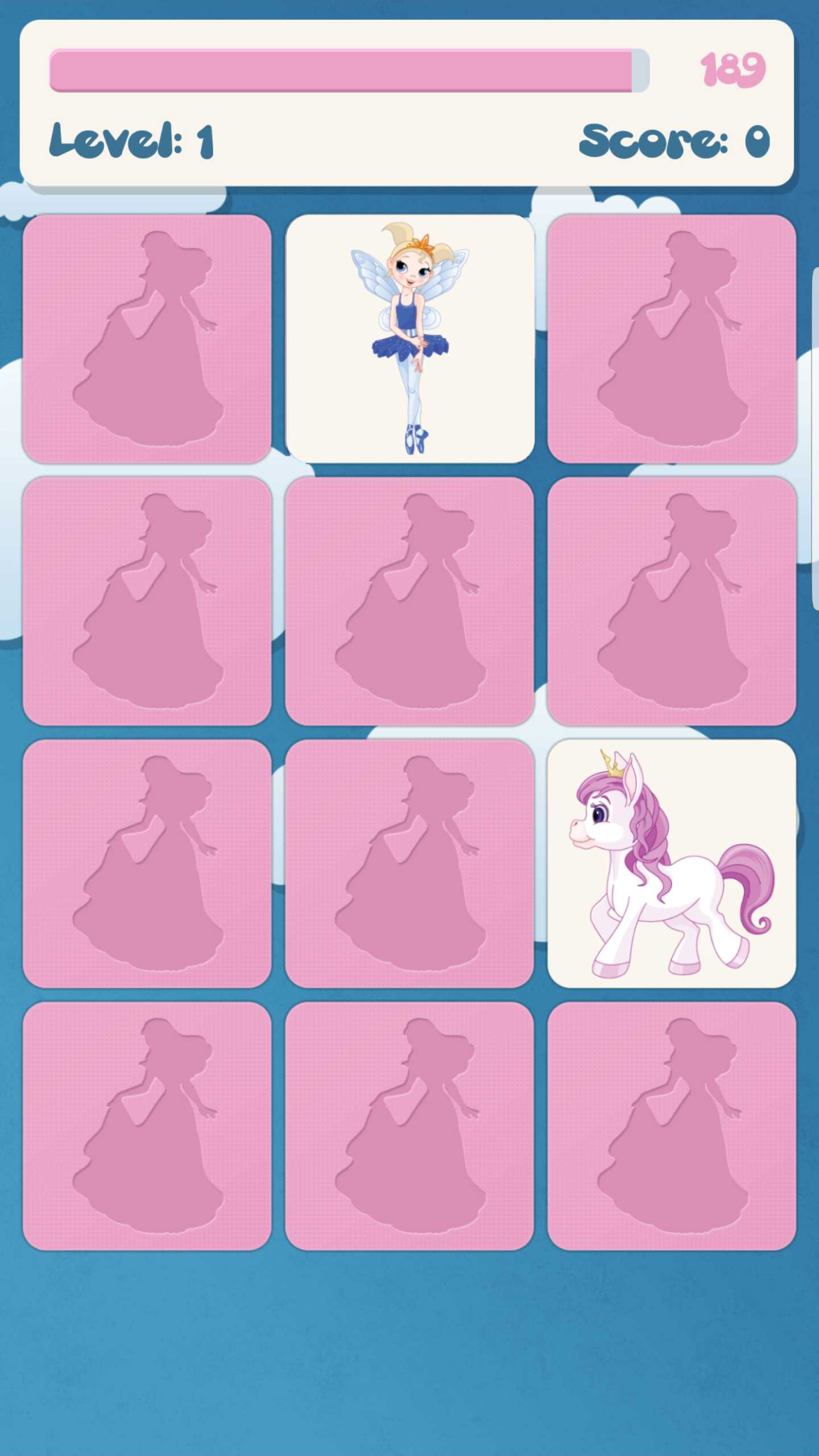اسکرین شات 3 بازی Princess memory game for kids