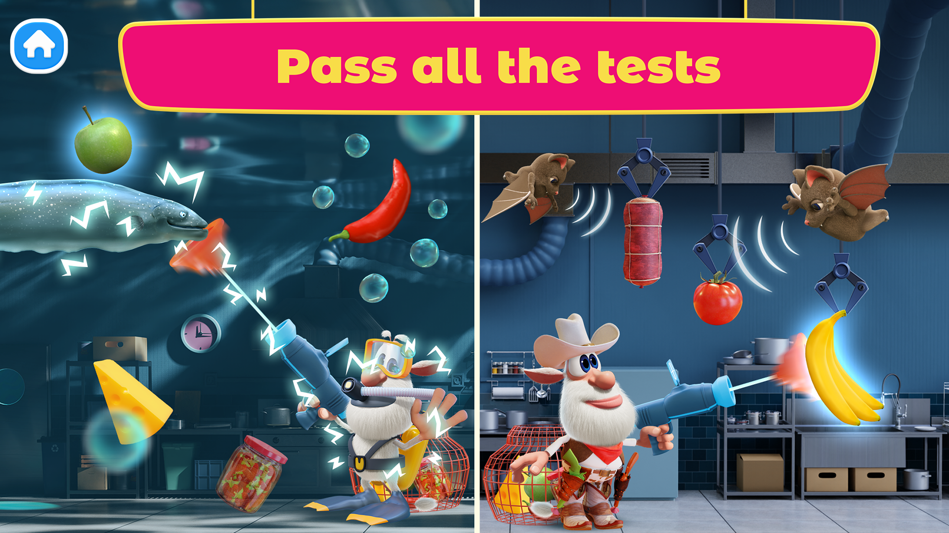 اسکرین شات 3 بازی Booba Kitchen: Kids Cooking!