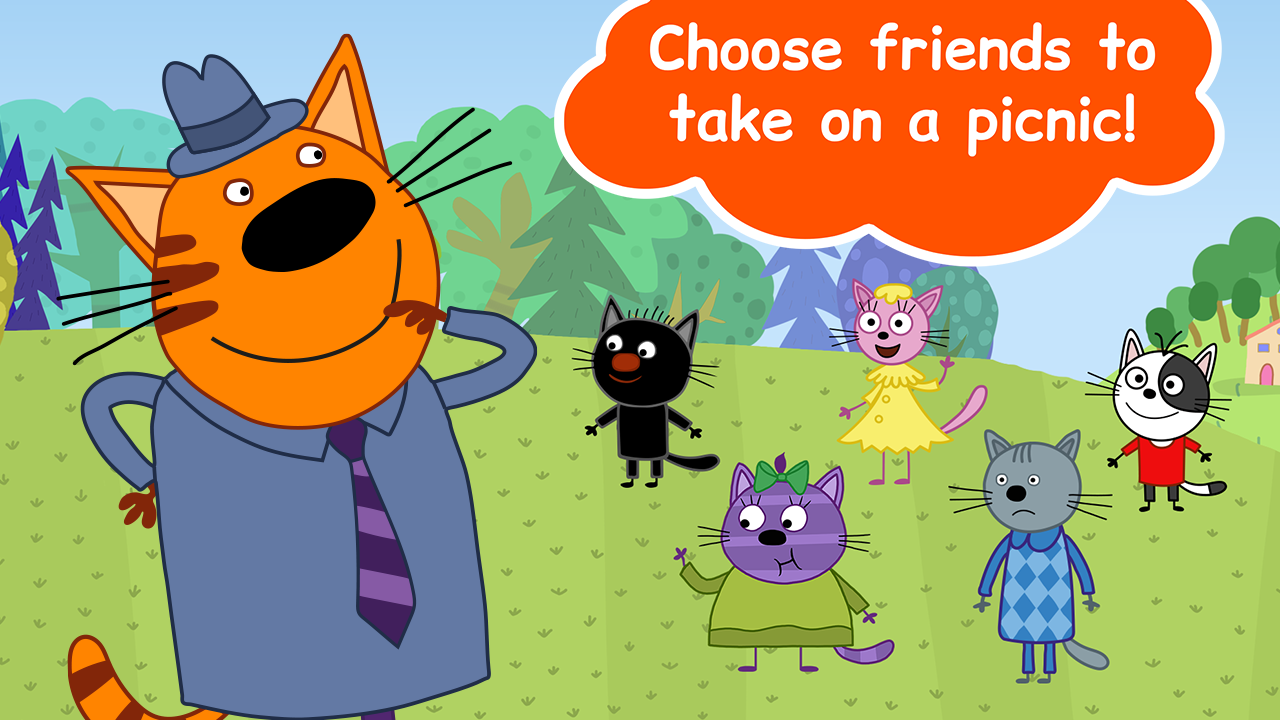اسکرین شات 3 بازی Kid-E-Cats: Kitty Cat Games!