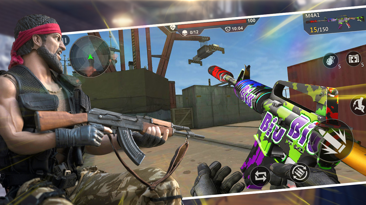 اسکرین شات 3 بازی Gun Strike: FPS Shooting Games