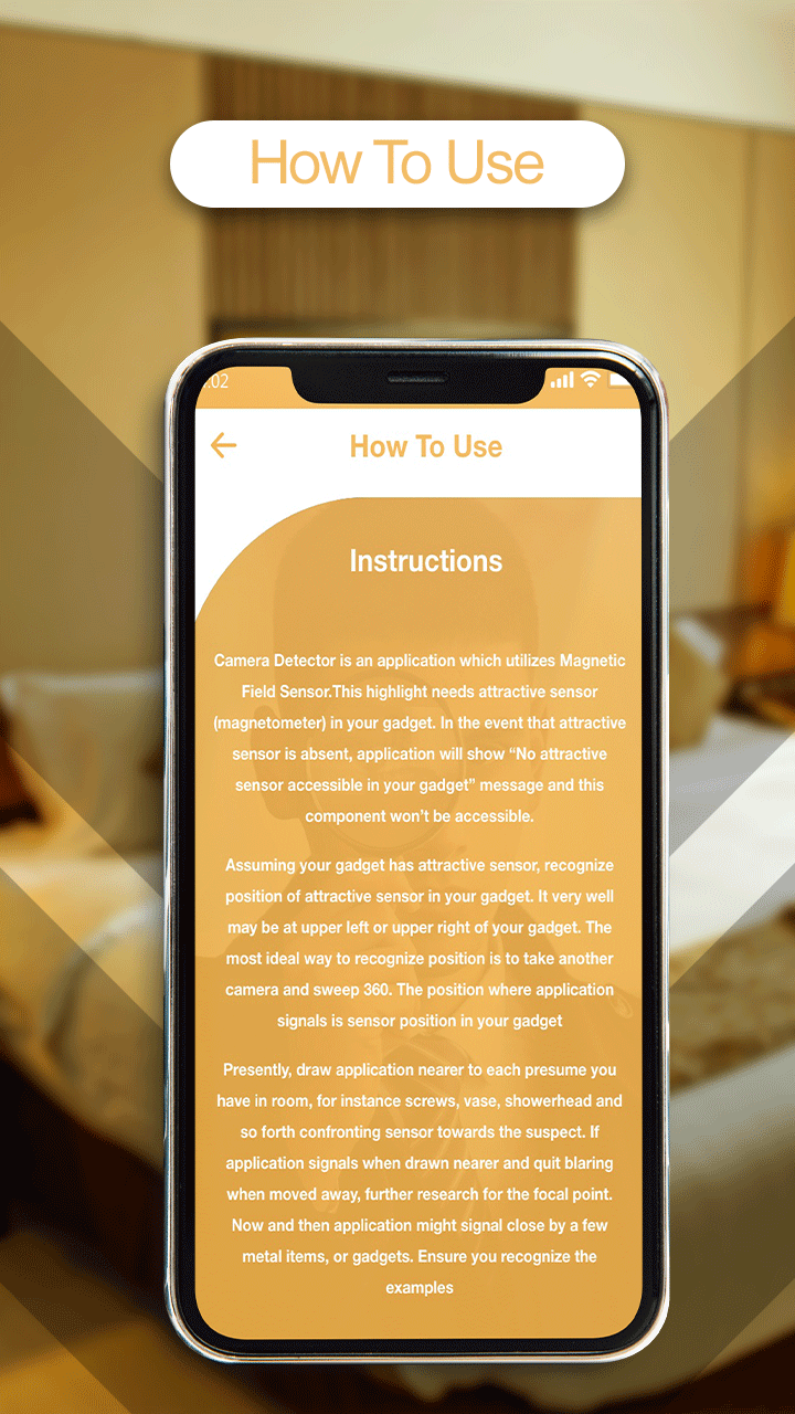 اسکرین شات 6 برنامه Hidden Camera Detector