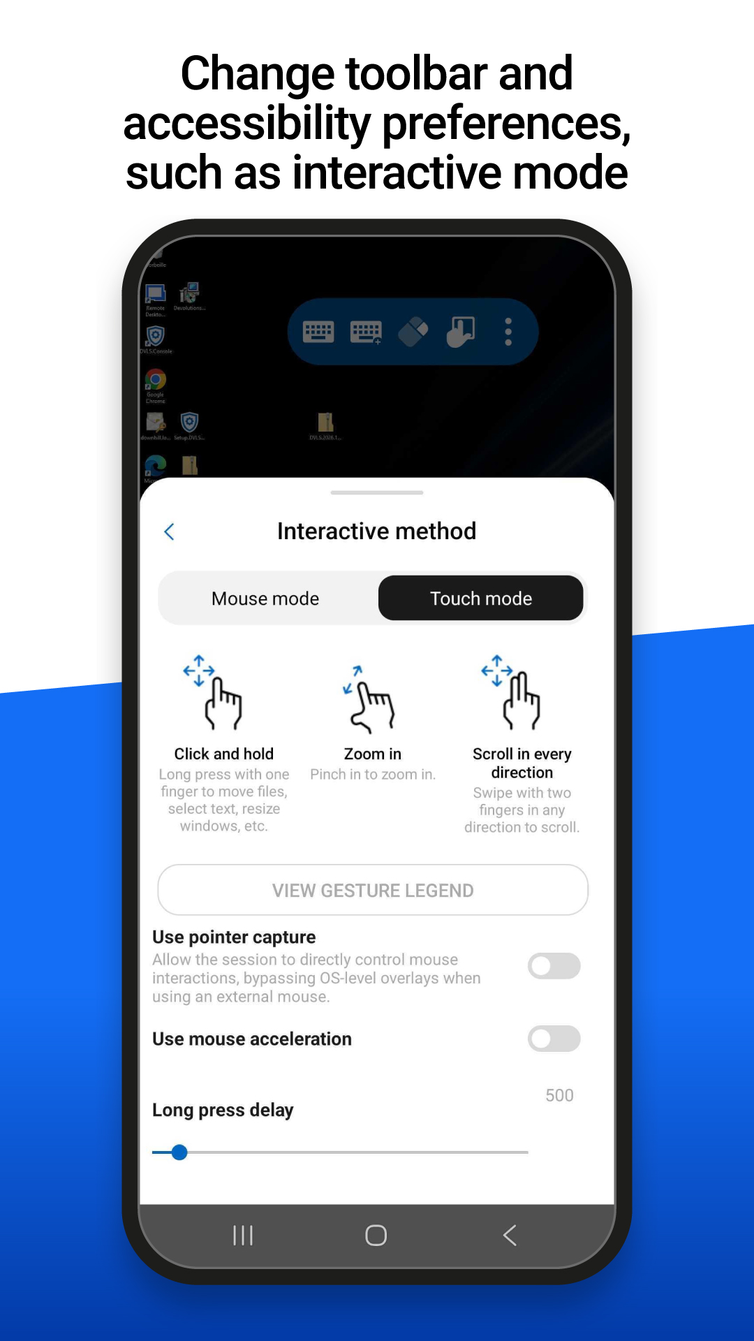 اسکرین شات 6 برنامه Remote Desktop Manager