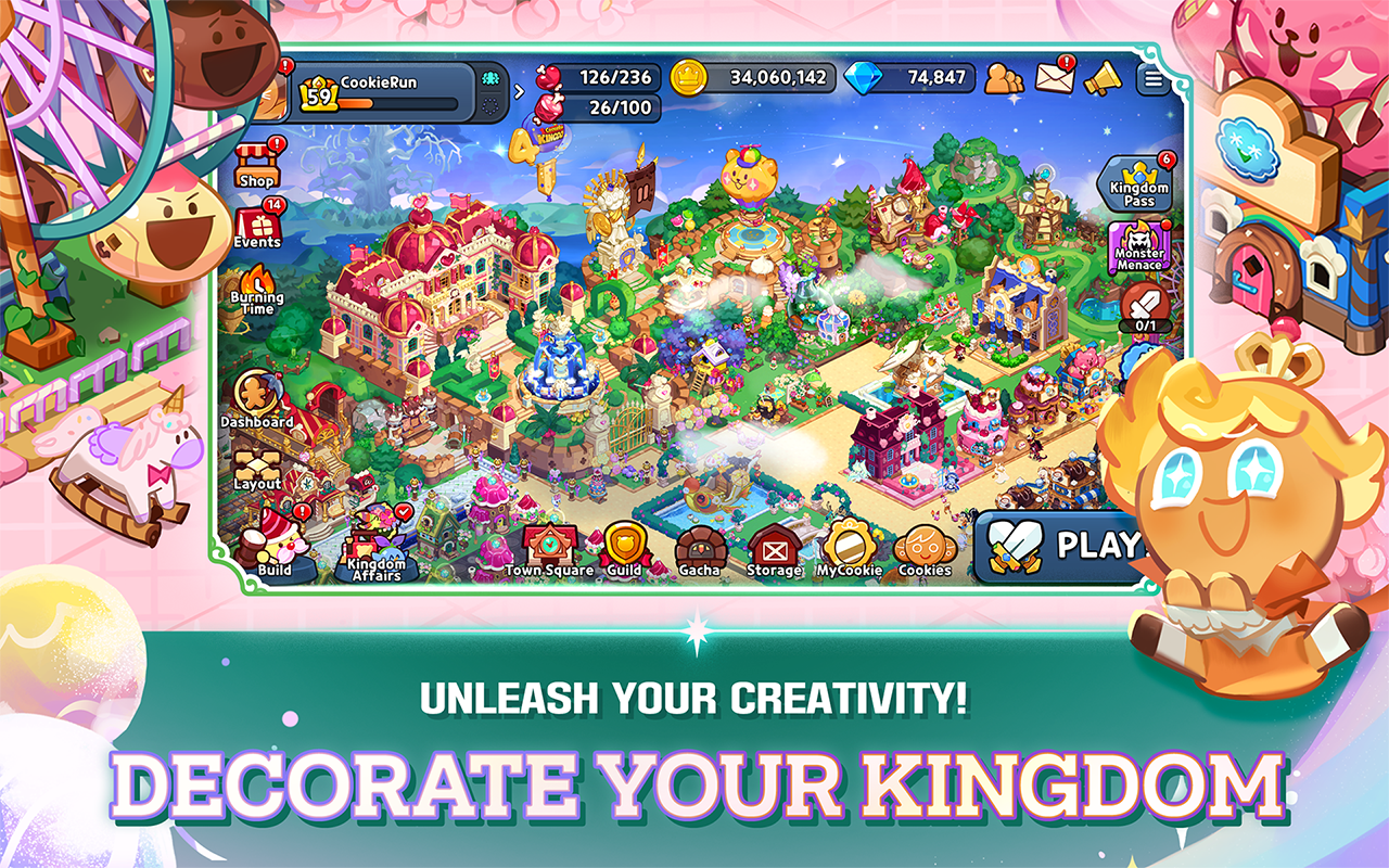 اسکرین شات 5 بازی CookieRun: Kingdom