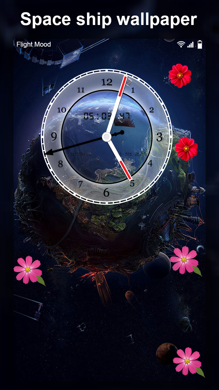 اسکرین شات 4 برنامه Space Galaxy Live Wallpaper HD