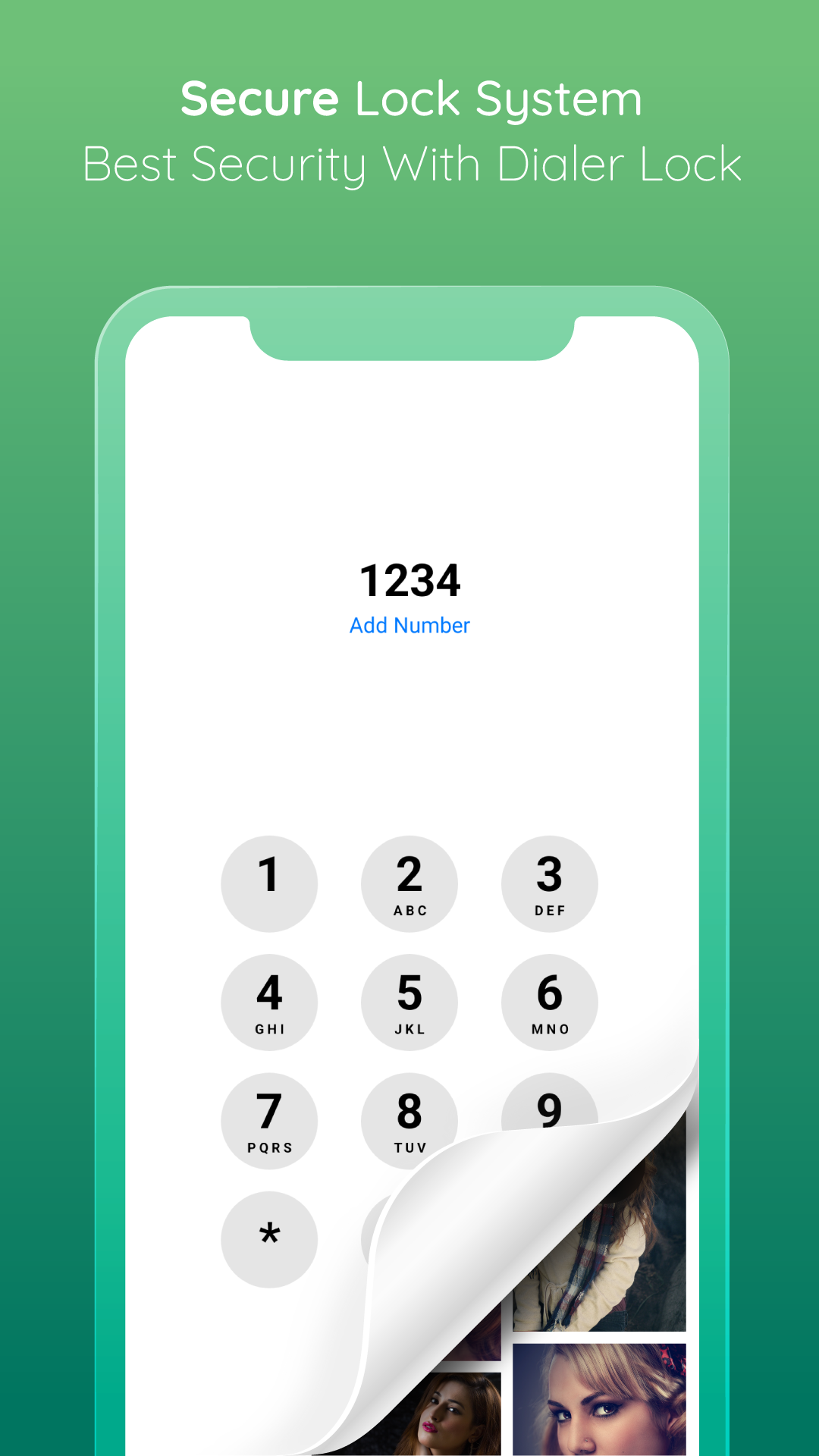 اسکرین شات 2 برنامه Dialer Vault Hide Photo Video